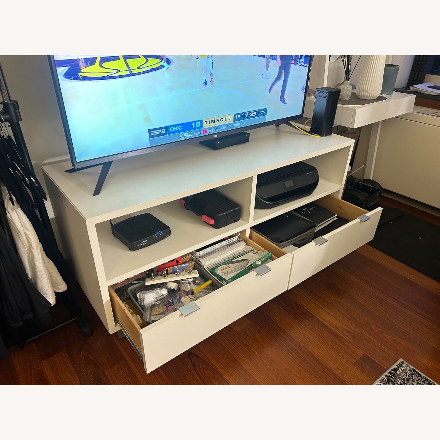 Room and Board Copenhagen Media Console on Wheels - image-4