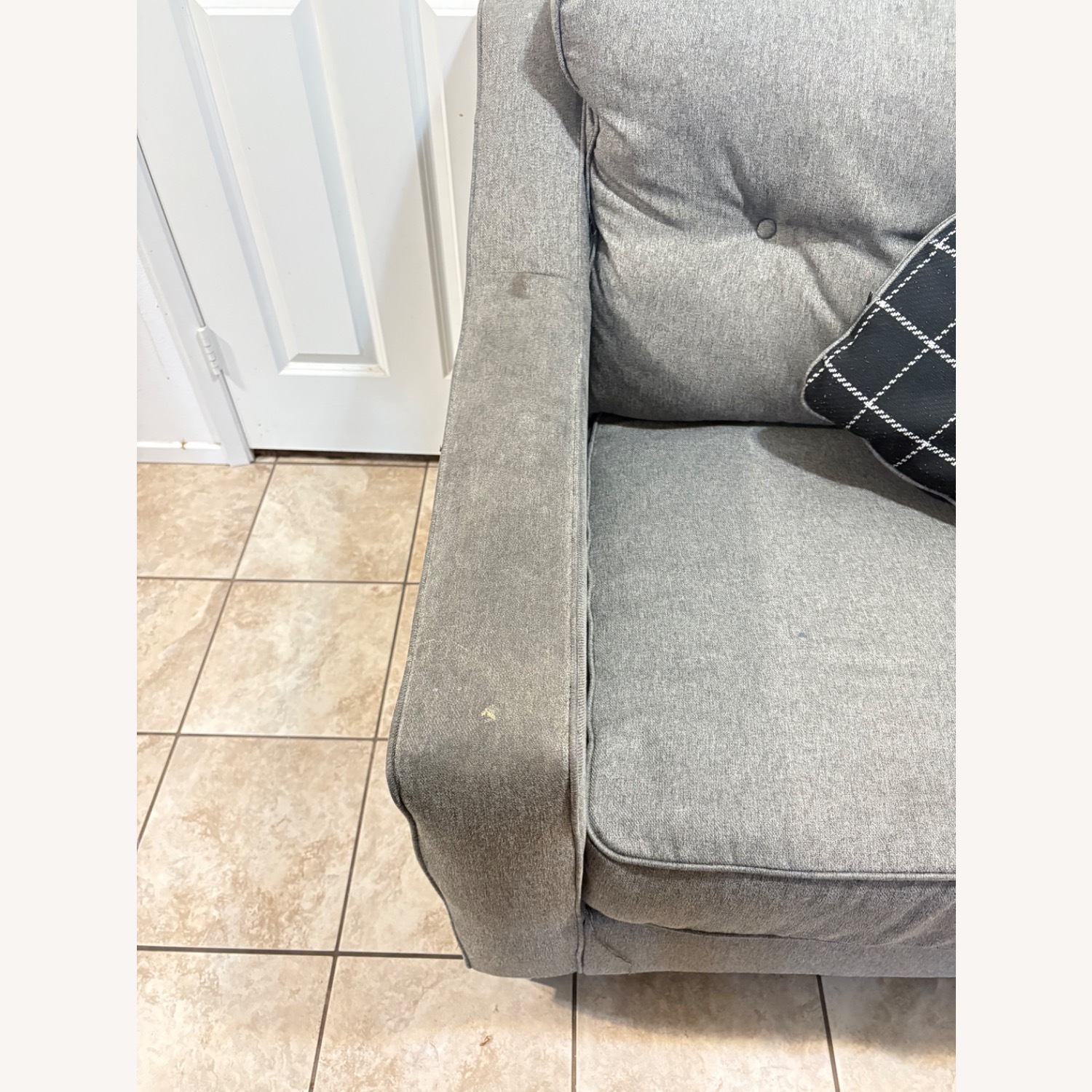 Gray 3-Seater Couch - image-4