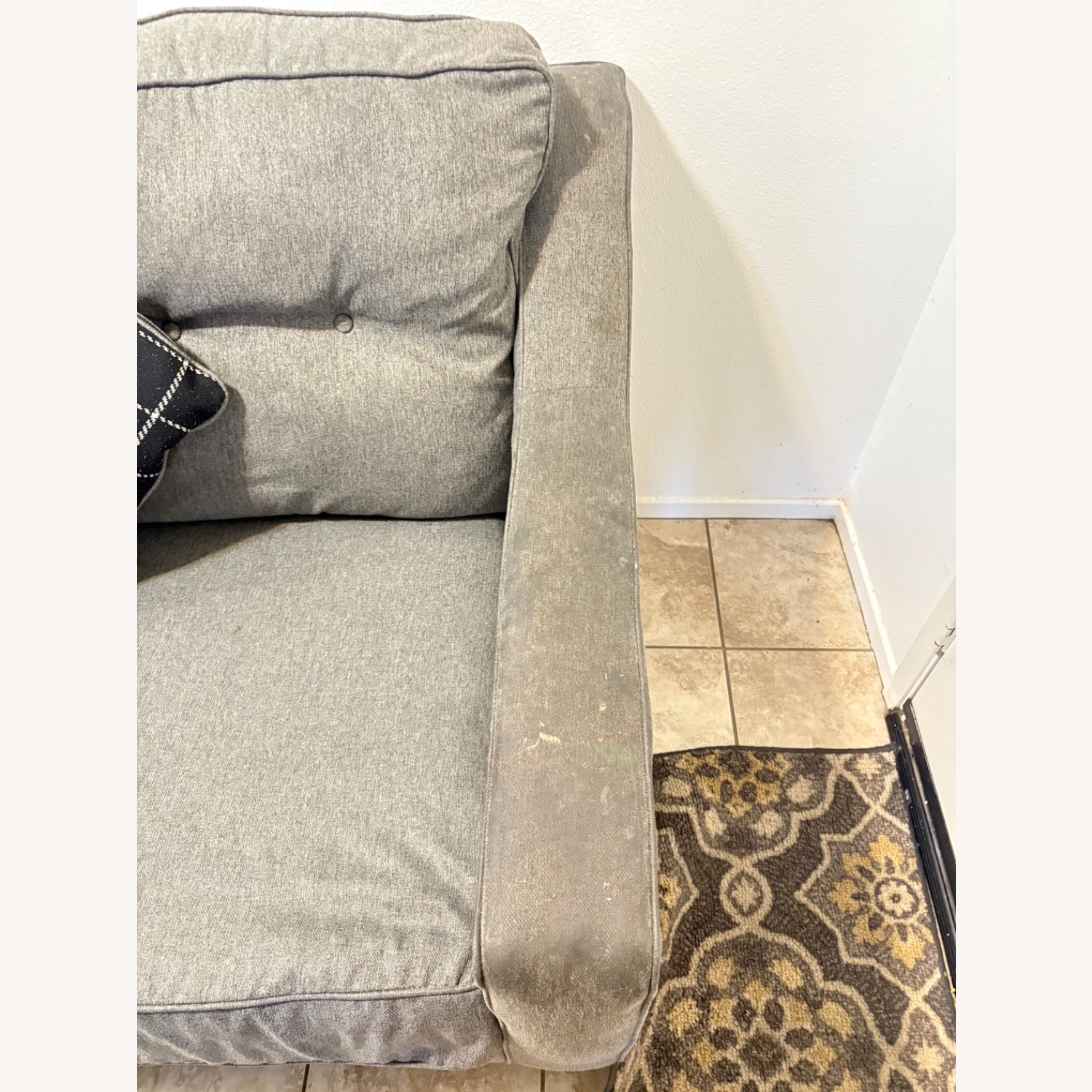 Gray 3-Seater Couch - image-3