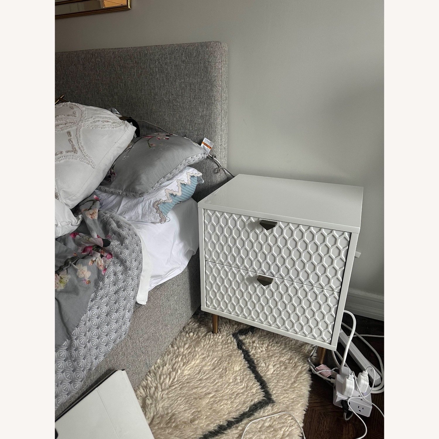 Modern Art Deco Nightstand - image-2