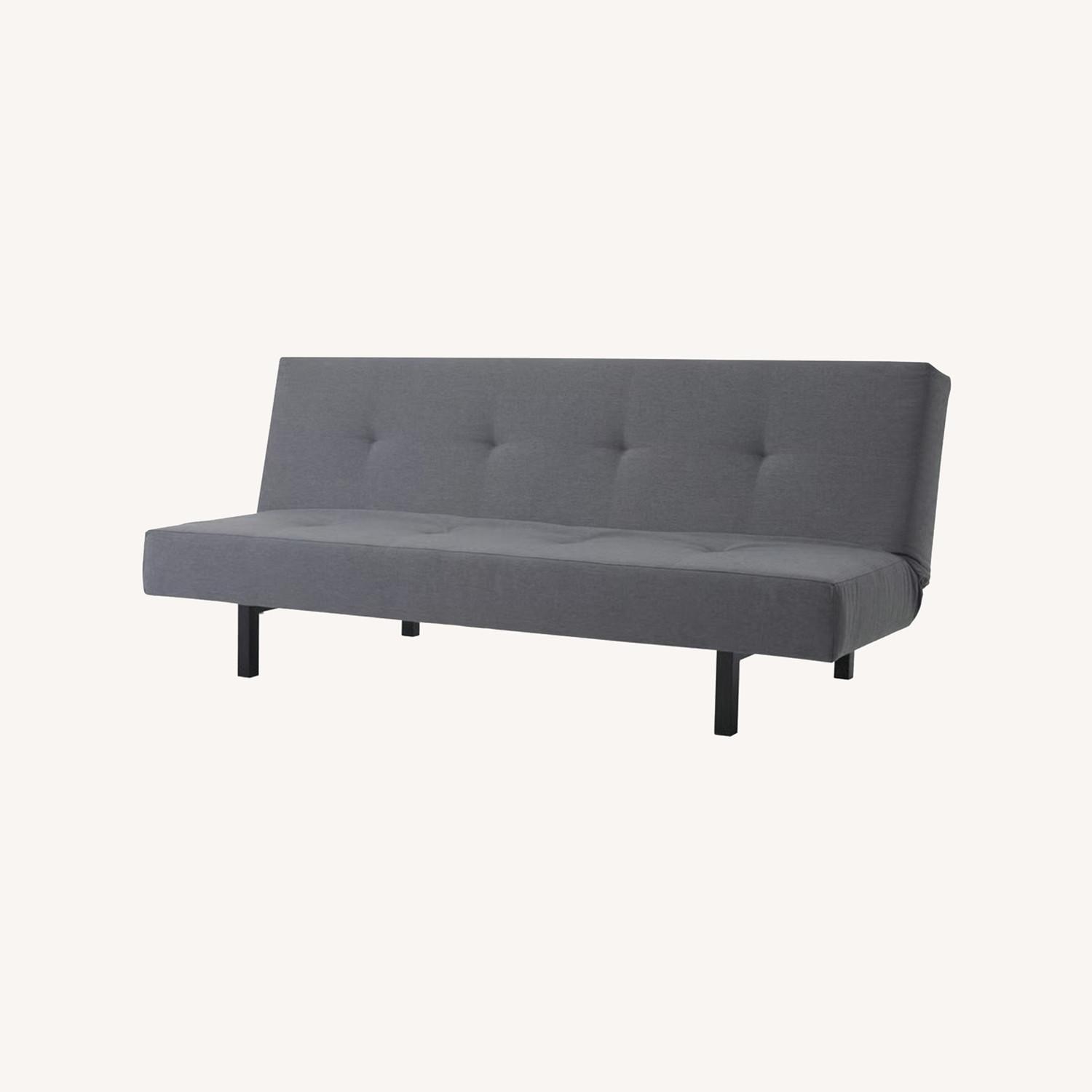 【引き取り限定】IKEA BALKARP ソファベッド 黒 BALKARP バルカルプ ソファベッド, クニーサ ブラック - IKEA