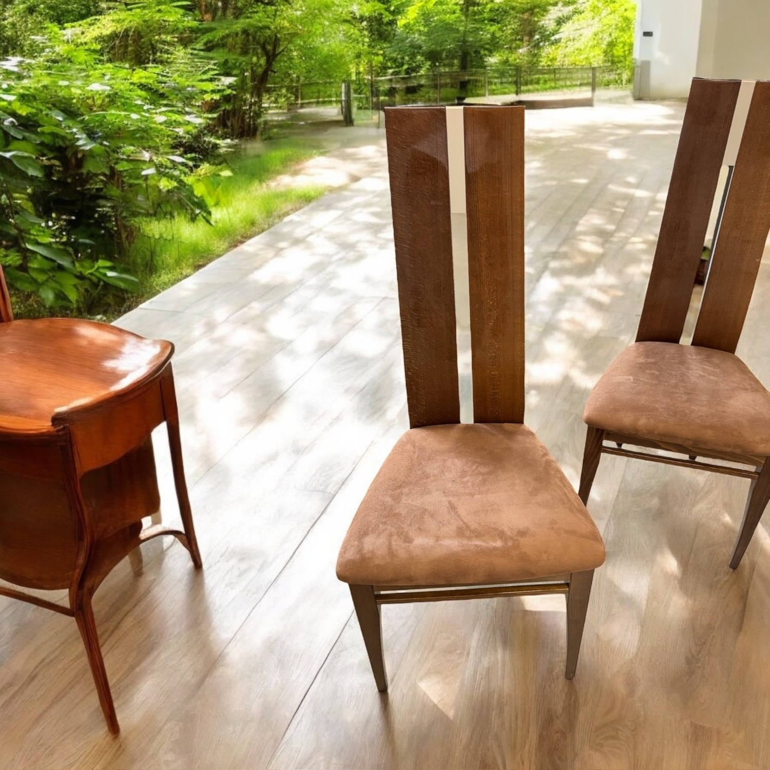 Italian Costantini Pietro 8 Dining Chairs Set - image-1