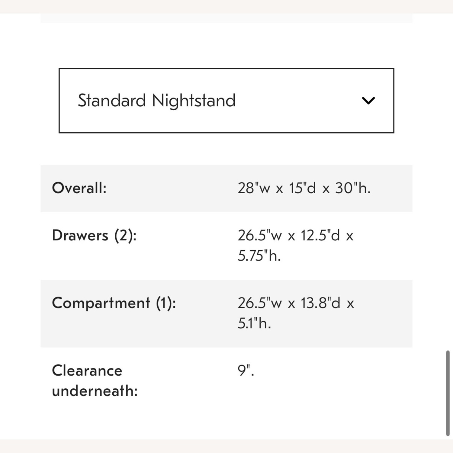 West Elm Mid-Century Grand Nightstand - image-2