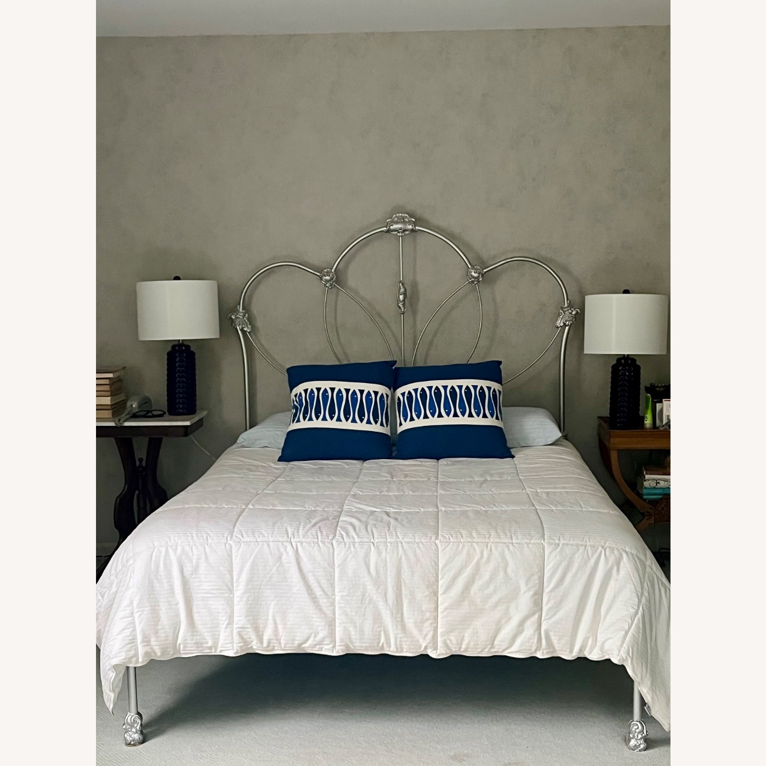 Queen Bed Frame and Headboard - image-9