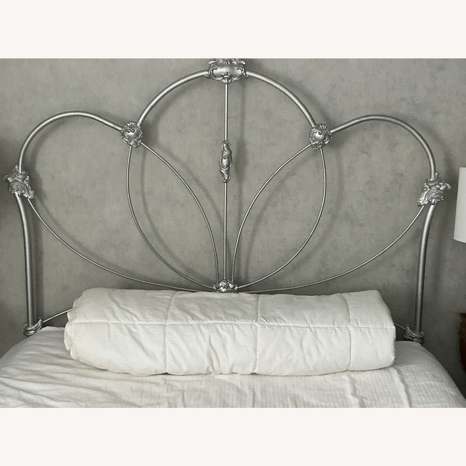 Queen Bed Frame and Headboard - image-7