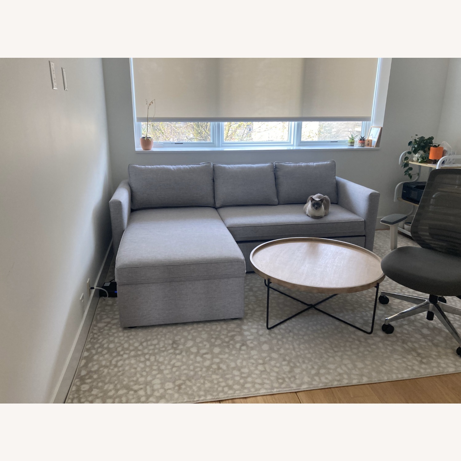 West Elm Harris 83" Multi-Seat 2 Pop-Up Sleeper w Storage - image-1