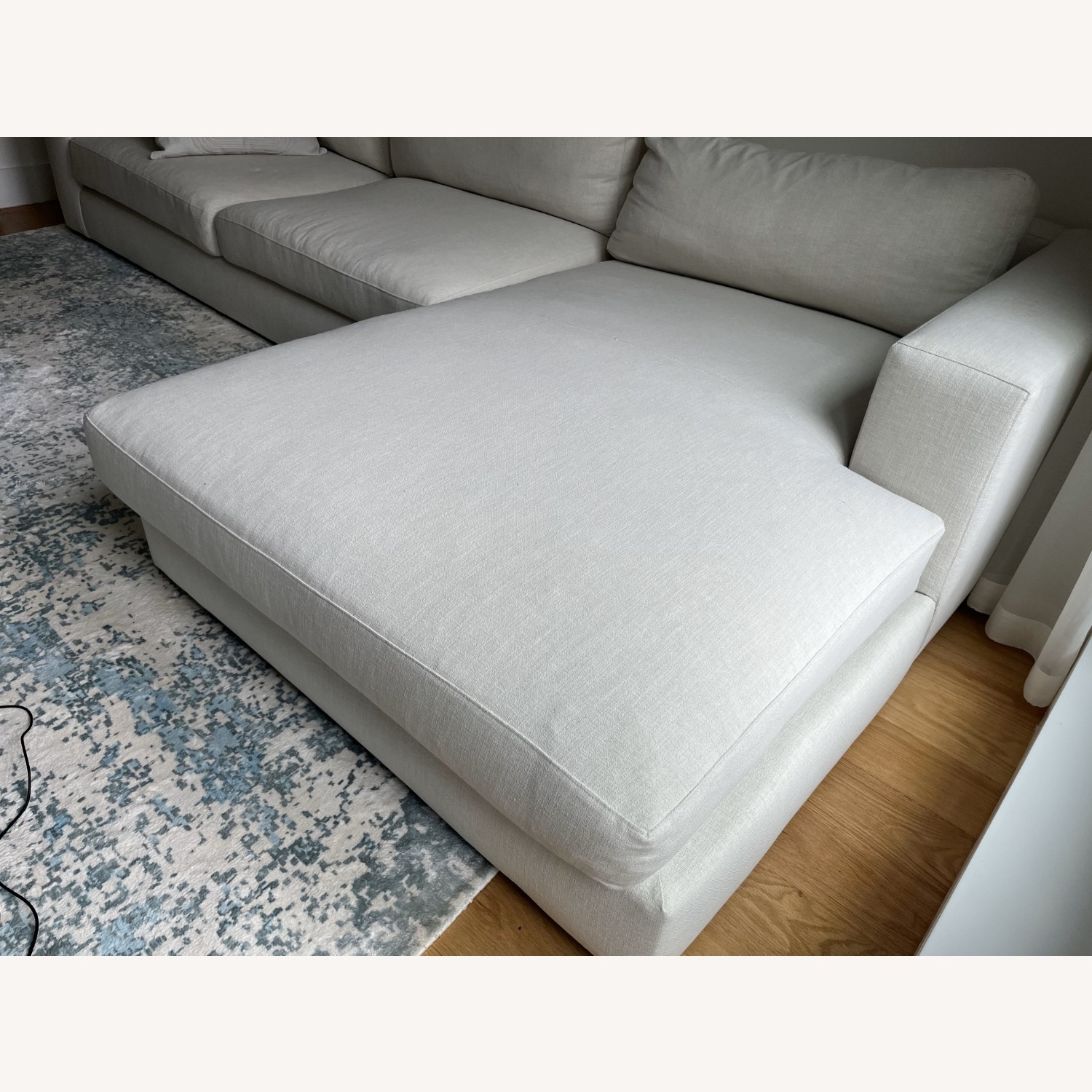 Crate & Barrel Retreat 2-Piece Chaise Sectional Sofa - image-3