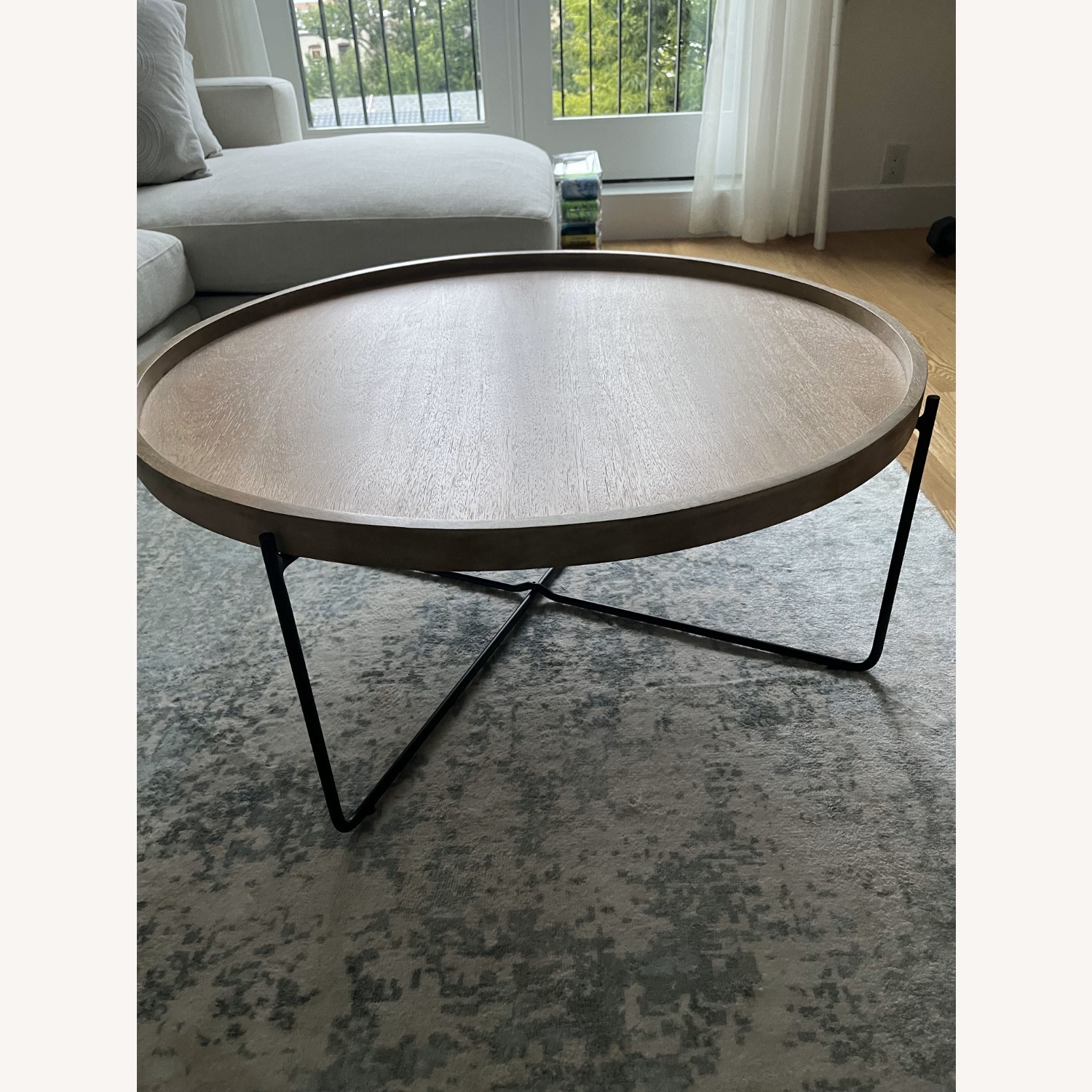 West Elm Willow Round Coffee Table 36" - image-2
