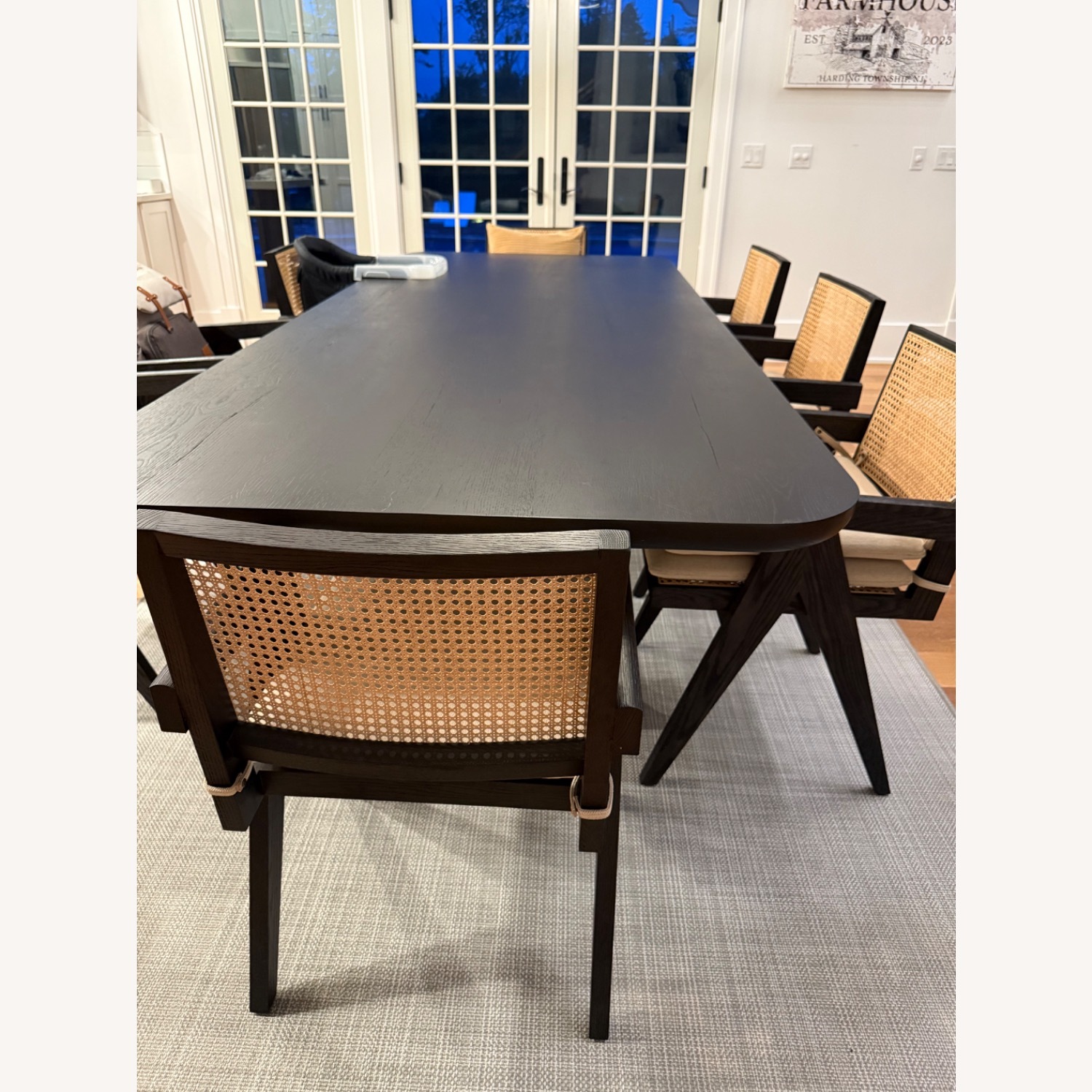 Restoration Hardware Oslo Open Rectangular Dining Table - image-2