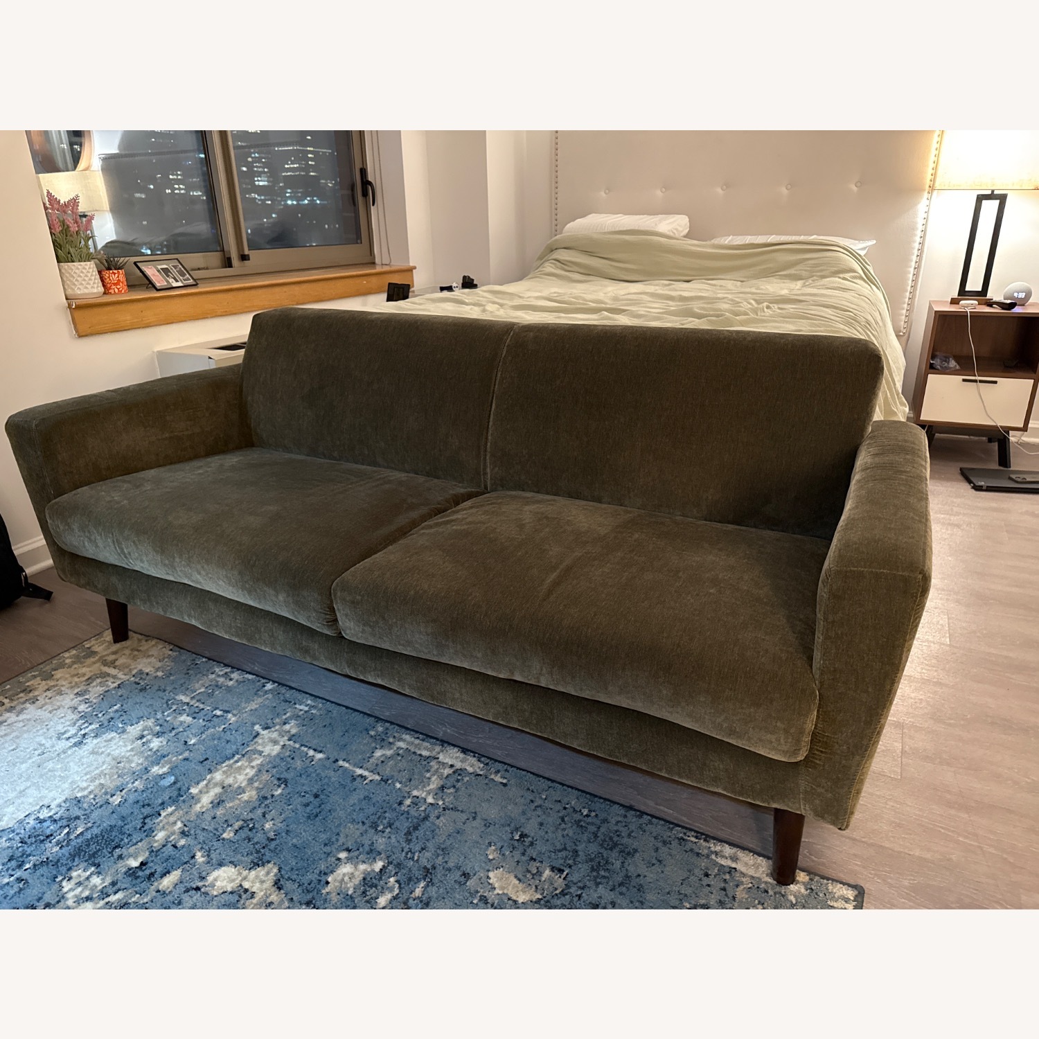 West Elm Oliver 72”  Sofa - image-1