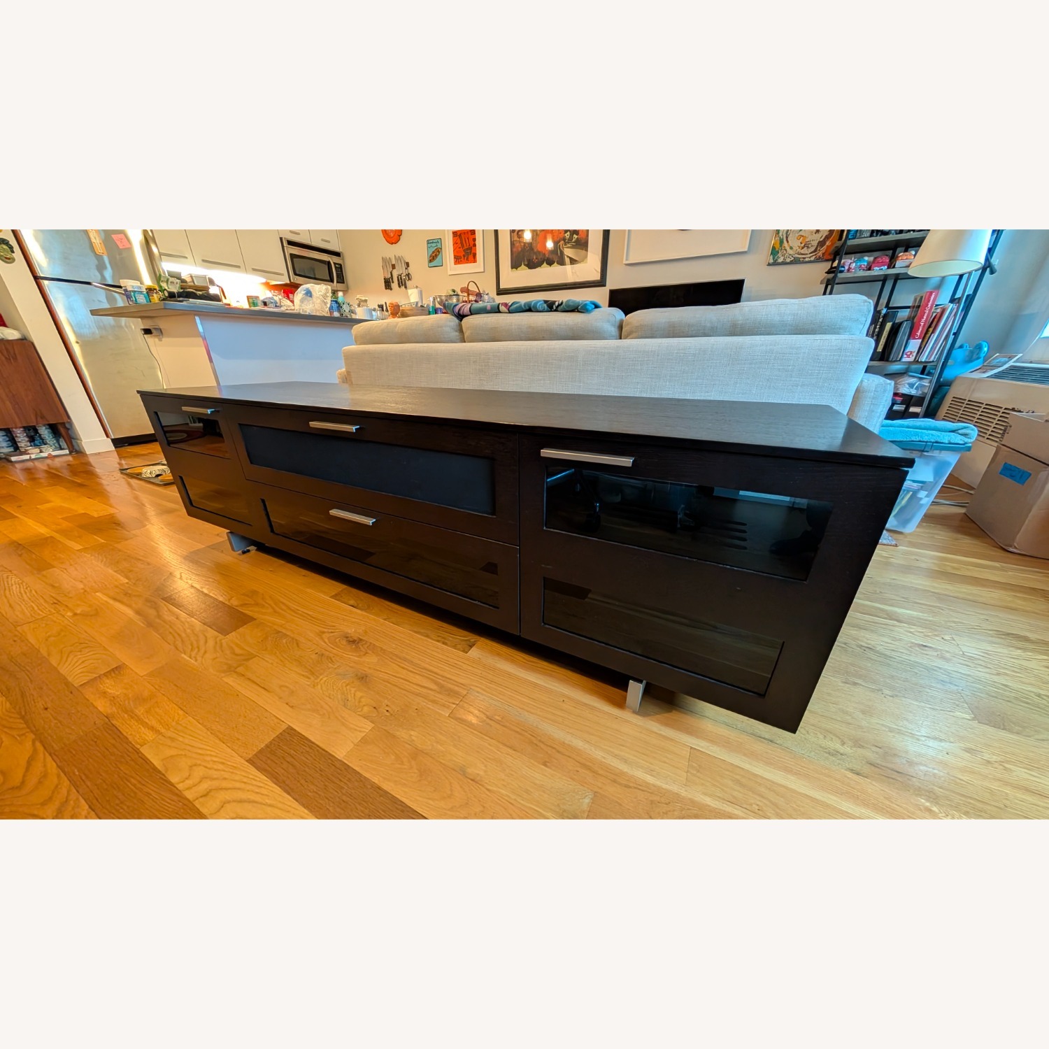 BDI Avion 77" Media Console Audio Video Cabinet - image-2