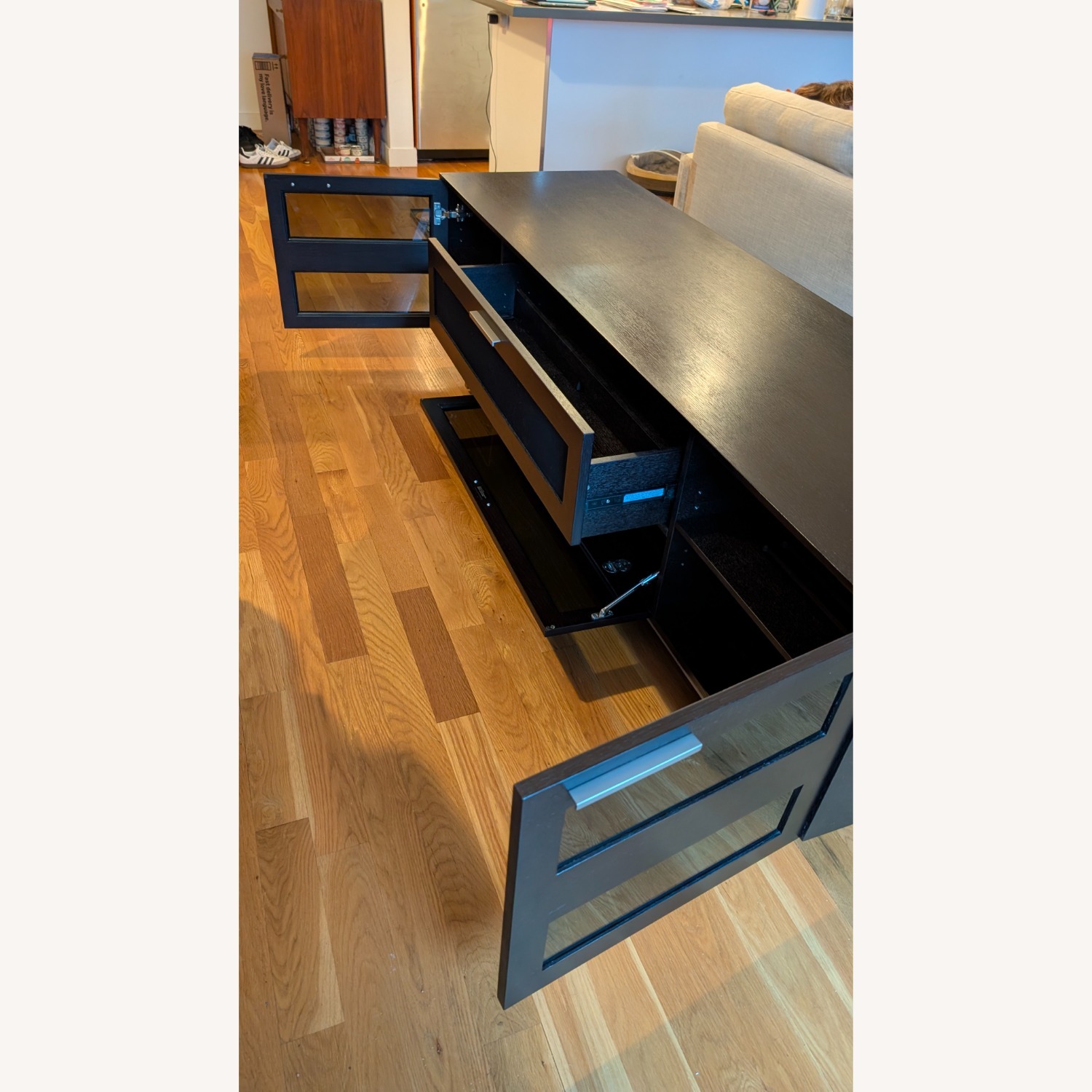 BDI Avion 77" Media Console Audio Video Cabinet - image-9