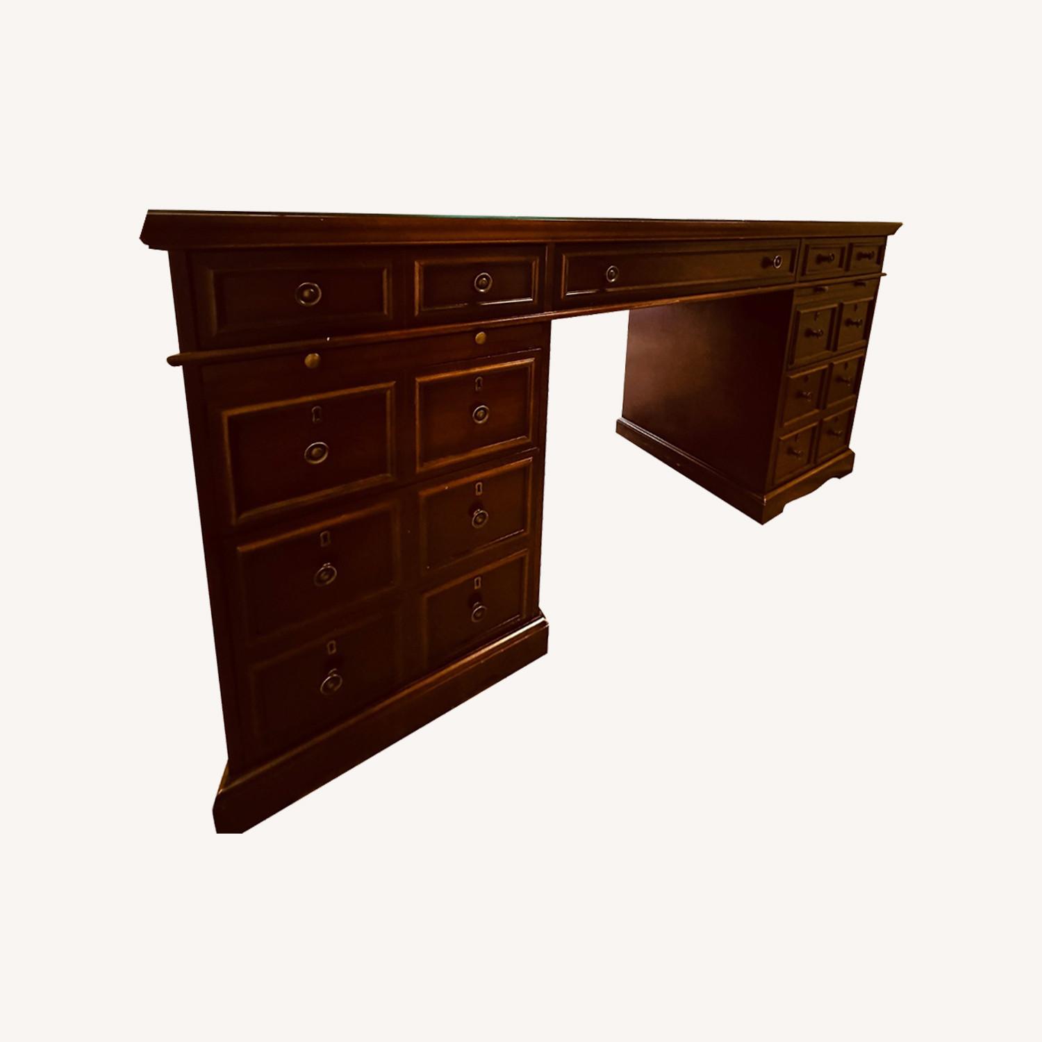 Dark Wooden Desk - image-0