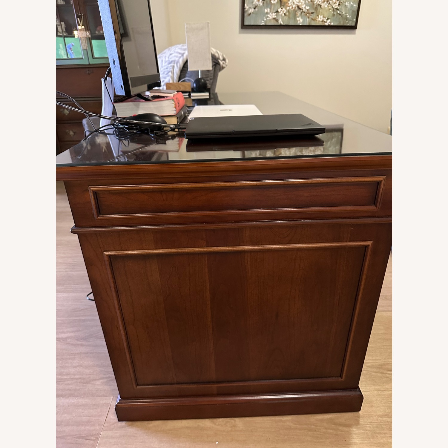 Dark Wooden Desk - image-4