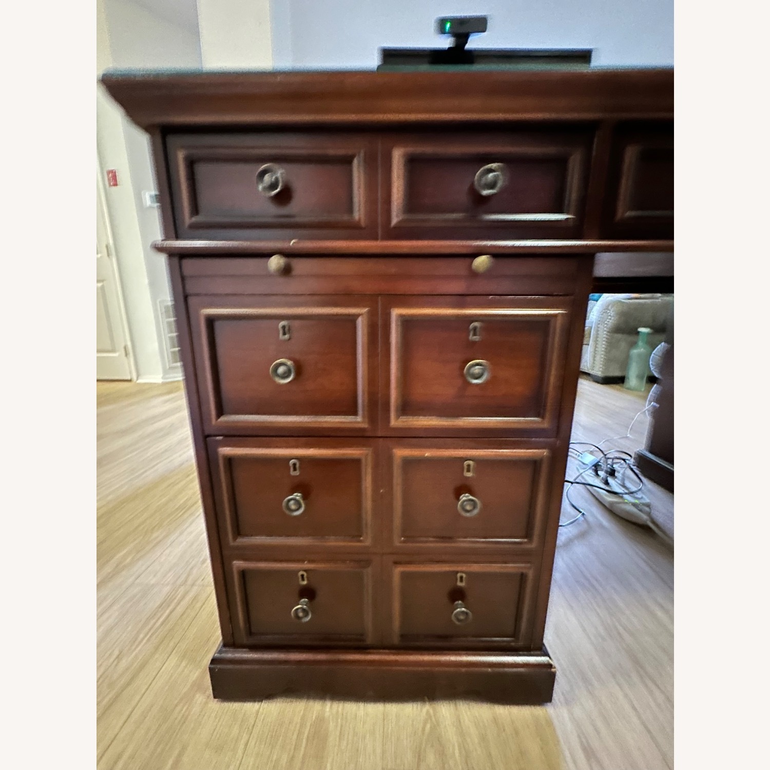Dark Wooden Desk - image-2