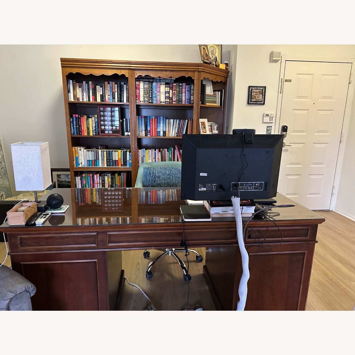 Dark Wooden Desk - image-9