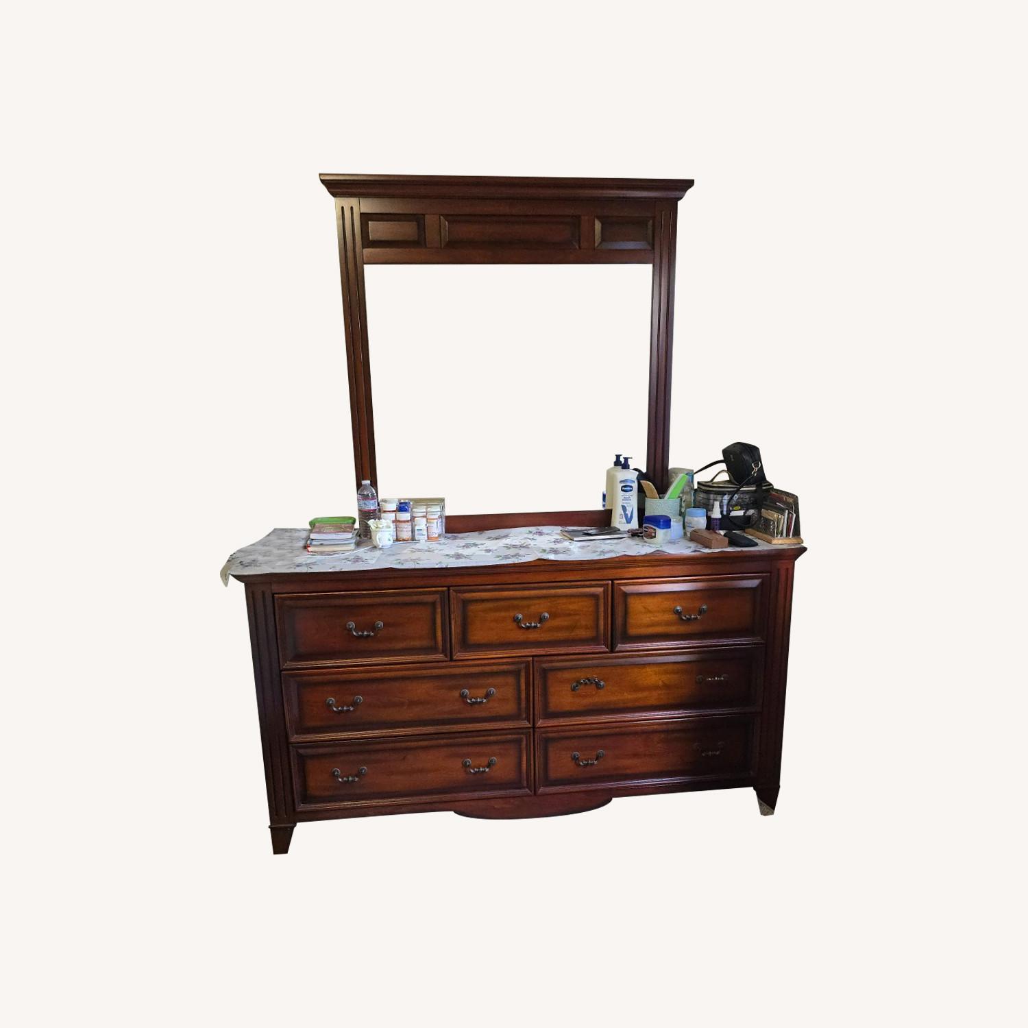 Dresser with Mirror - image-0
