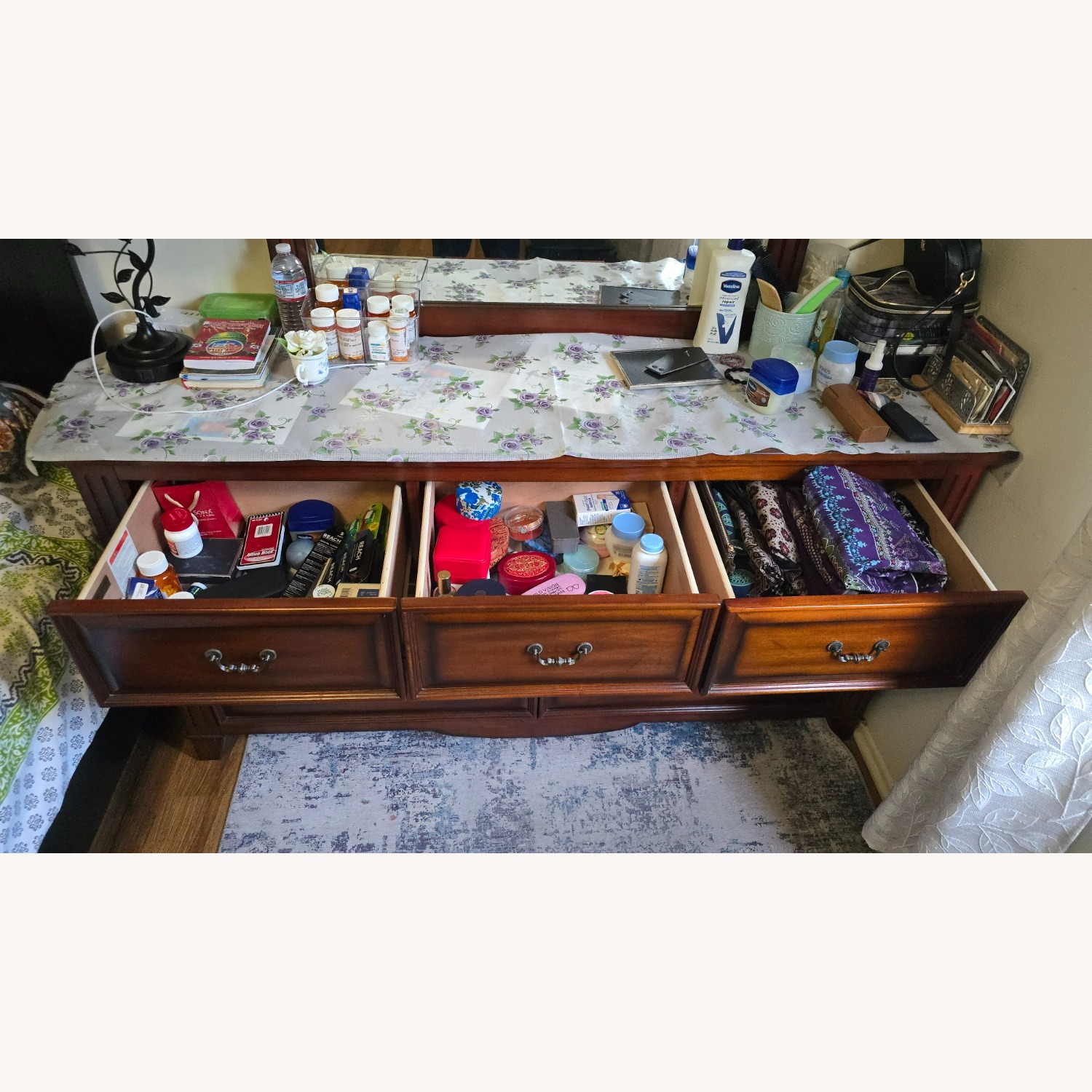 Dresser with Mirror - image-4