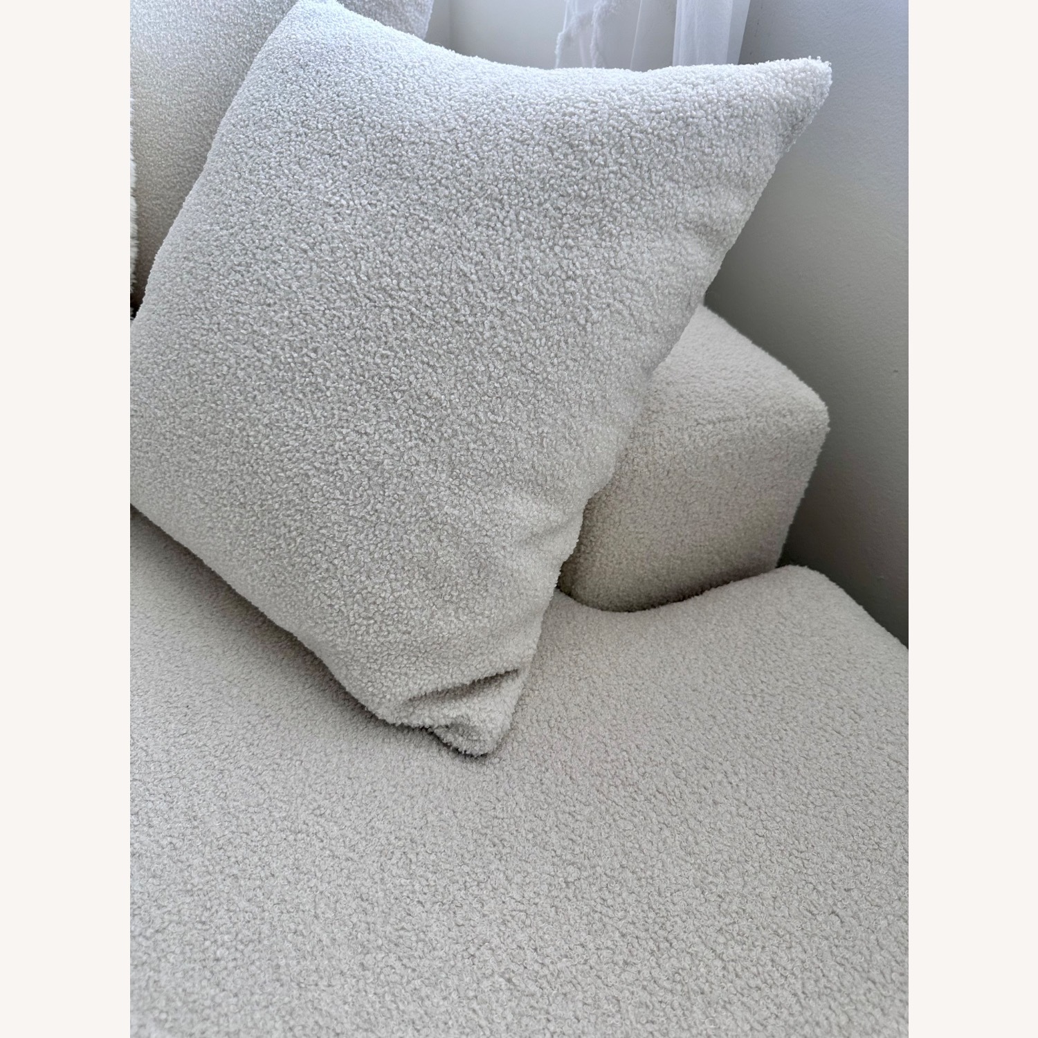 Living Spaces Sawyer Comfortable Couch AptDeco