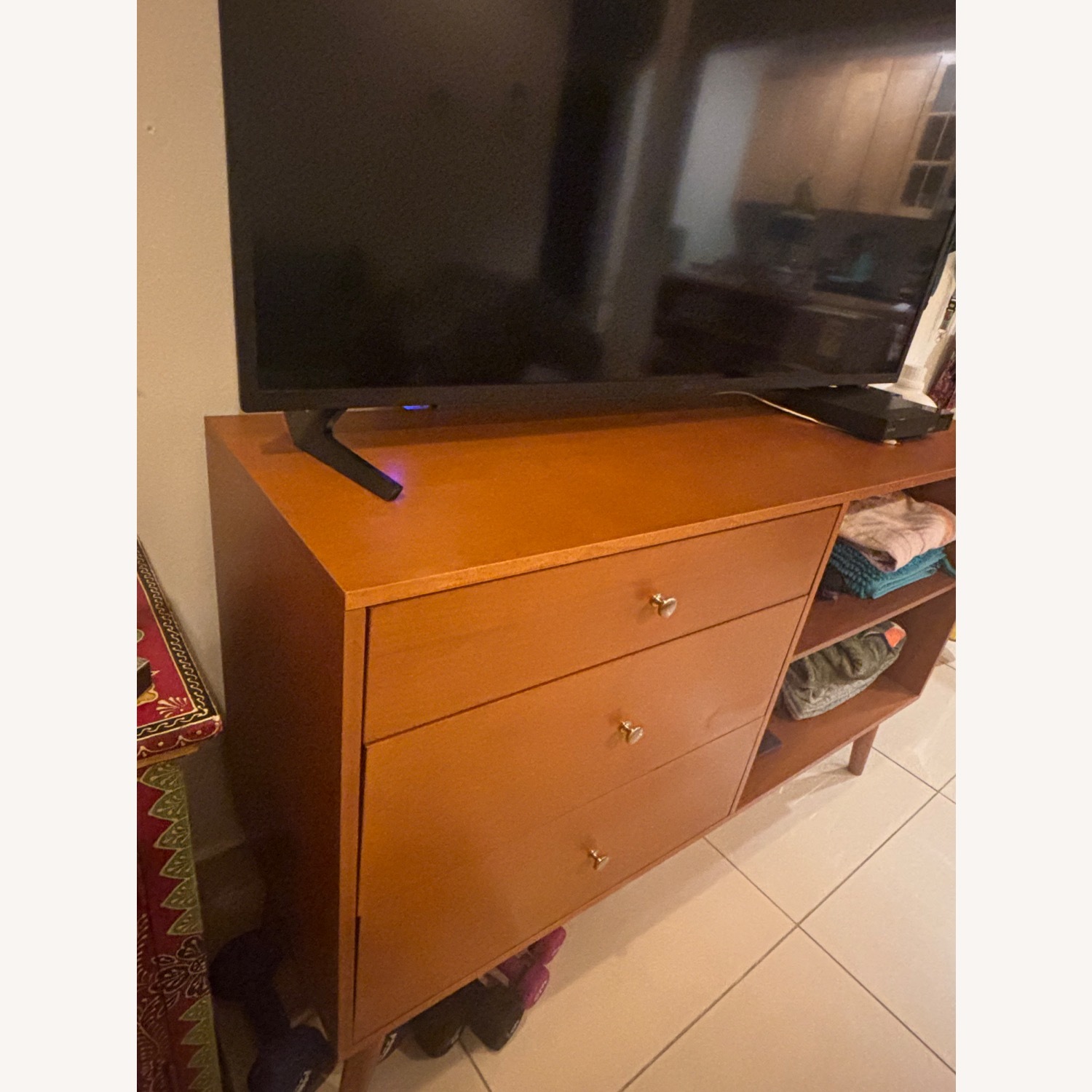 Walker Edison Mid Century Modern TV Stand - image-8