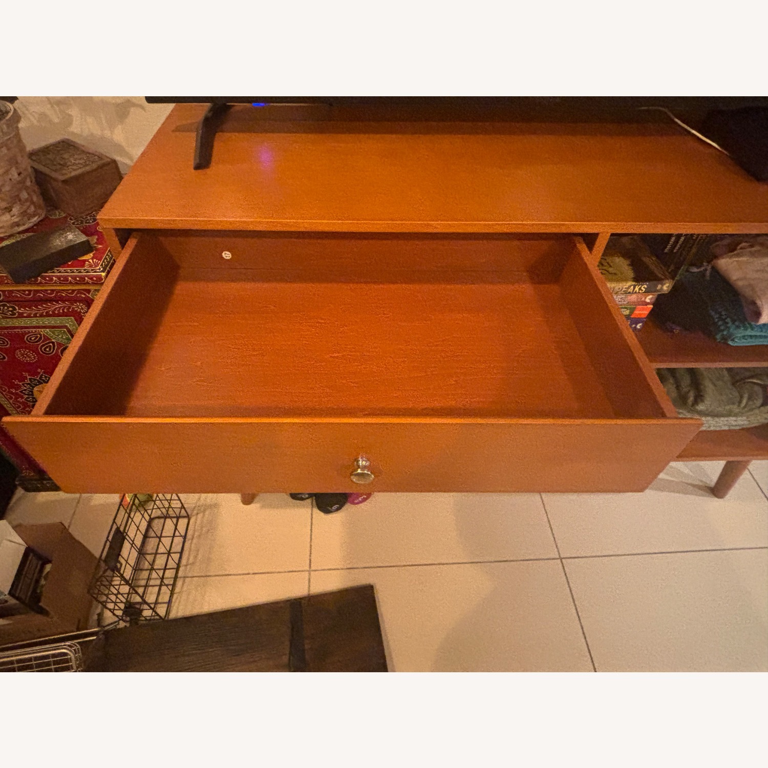 Walker Edison Mid Century Modern TV Stand - image-4