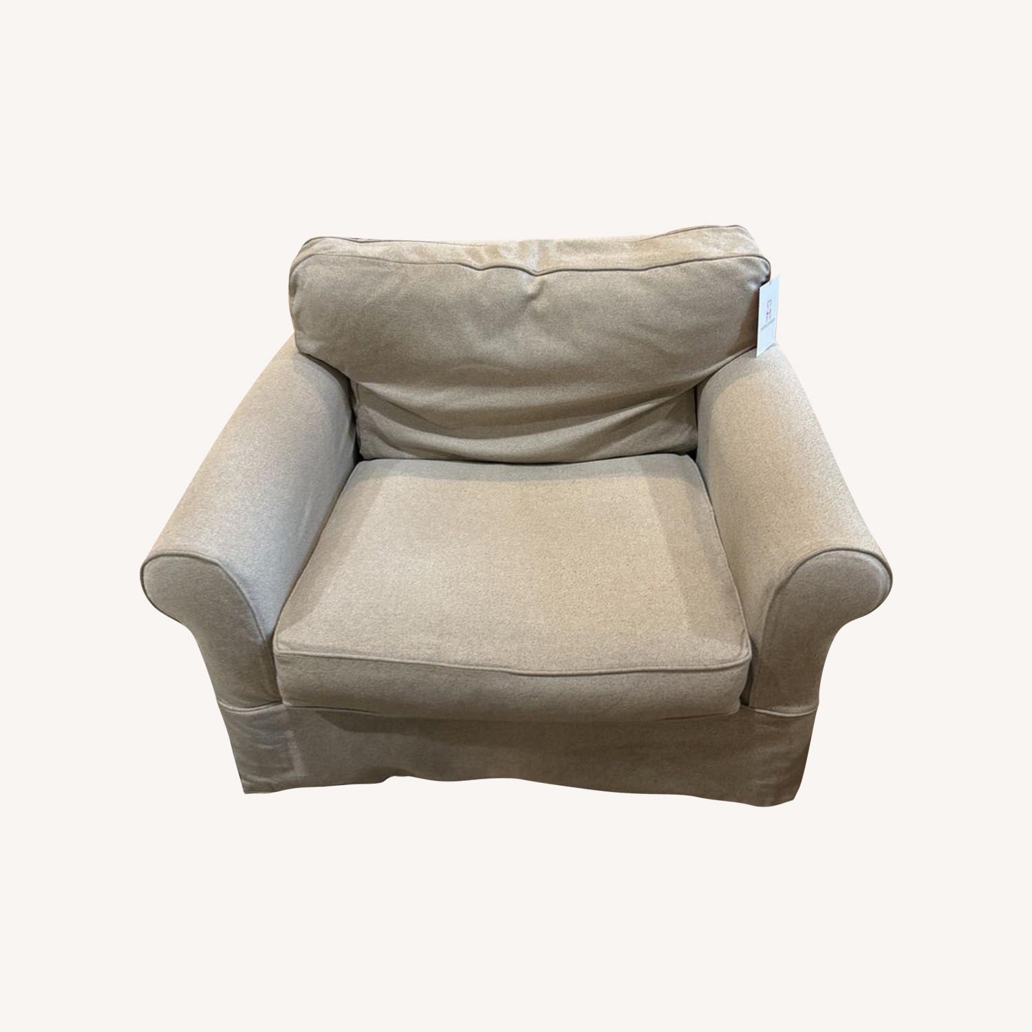 Skirted Sofa Chair - image-0