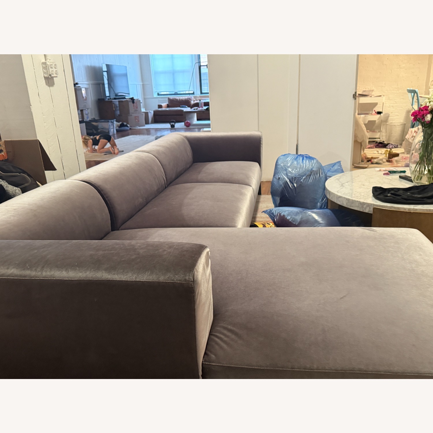 Rove Concepts Gray Sectional - image-1