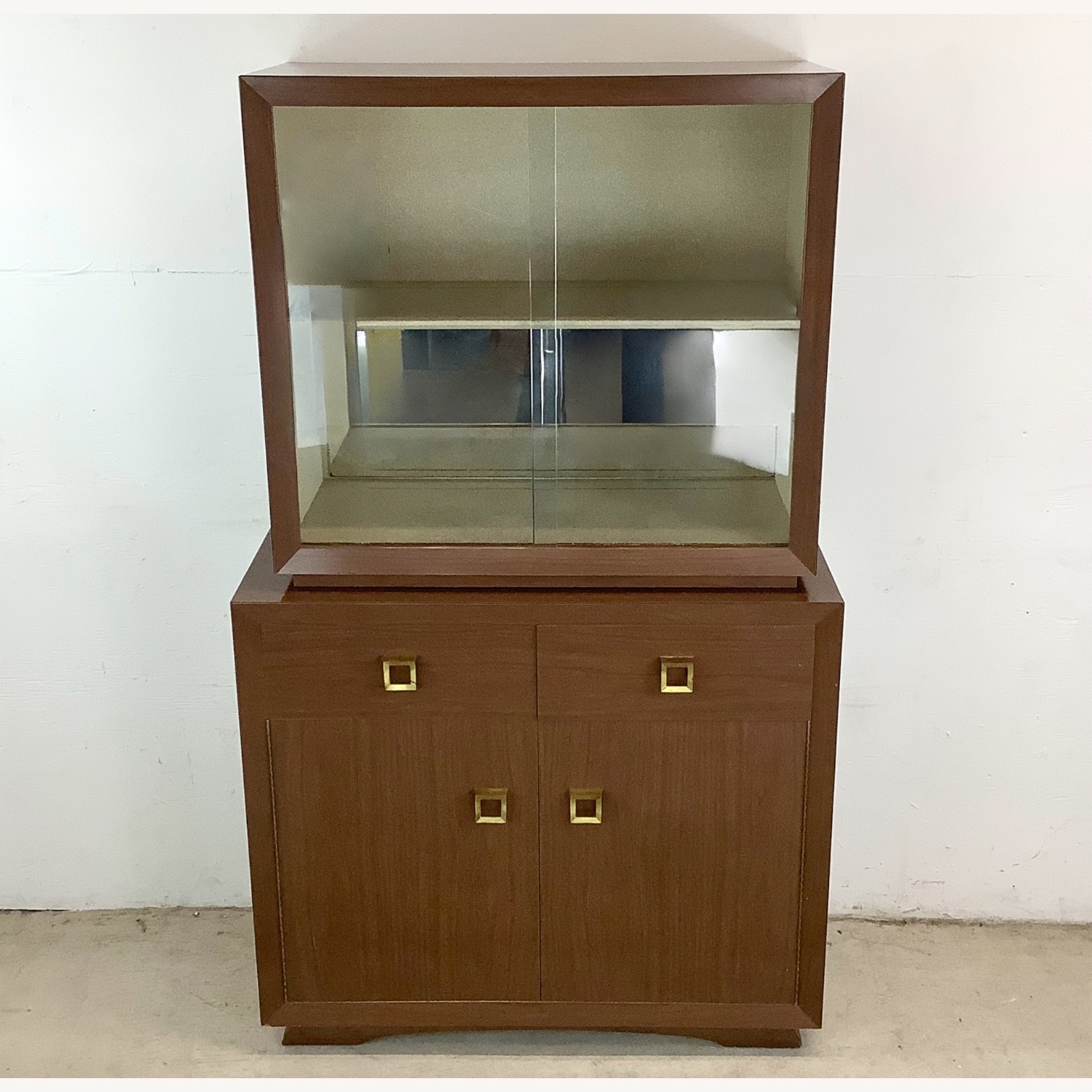 Mid-Century Modern Display Cabinet Credenza - image-1