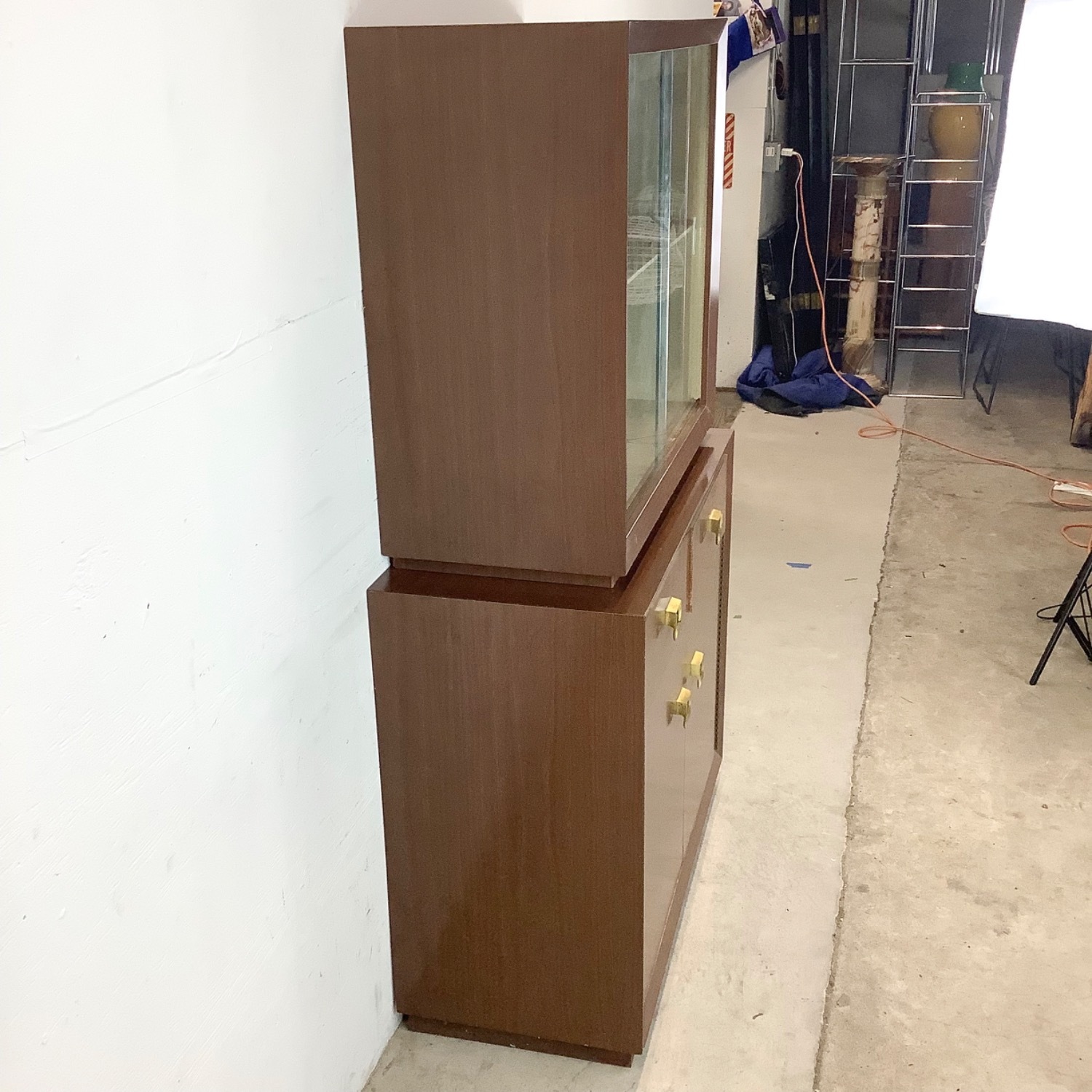 Mid-Century Modern Display Cabinet Credenza - image-17