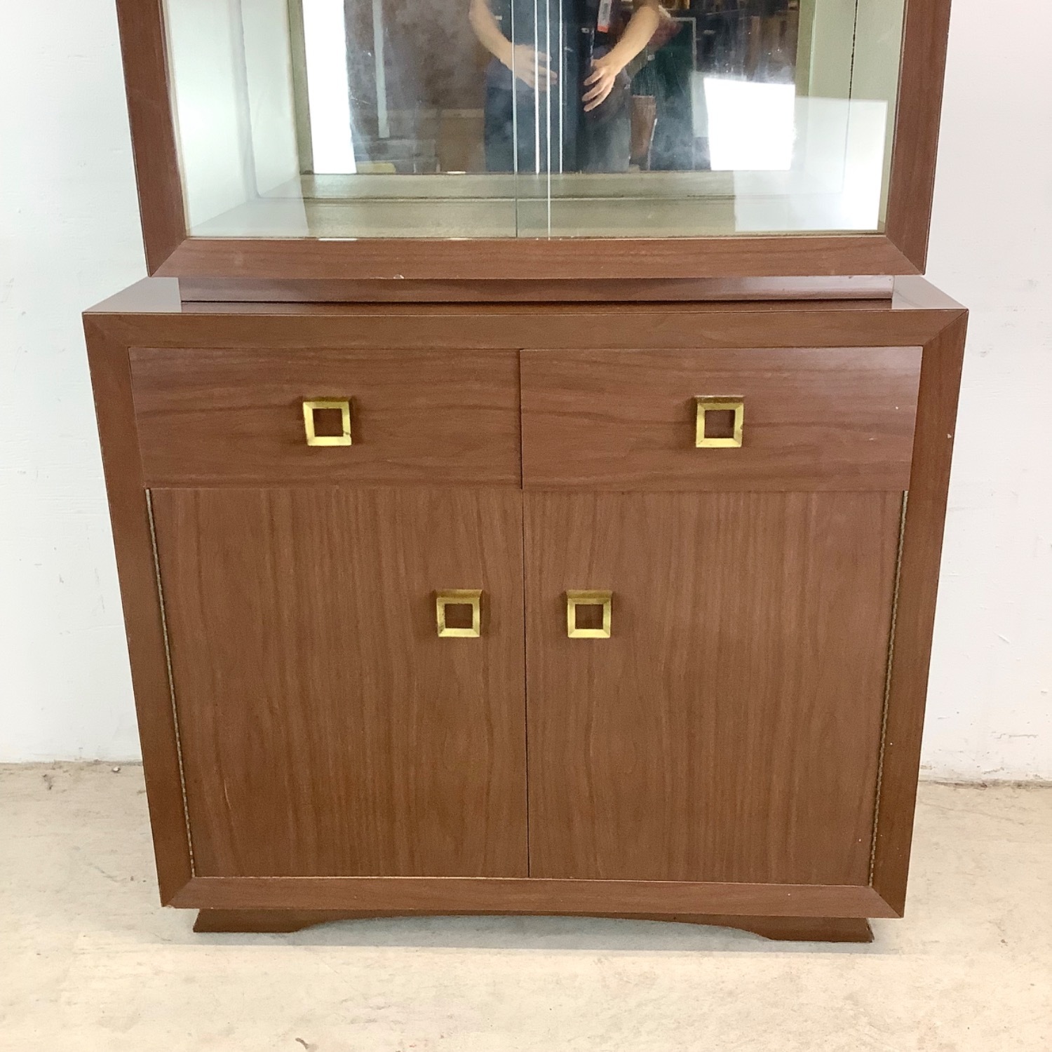 Mid-Century Modern Display Cabinet Credenza - image-14
