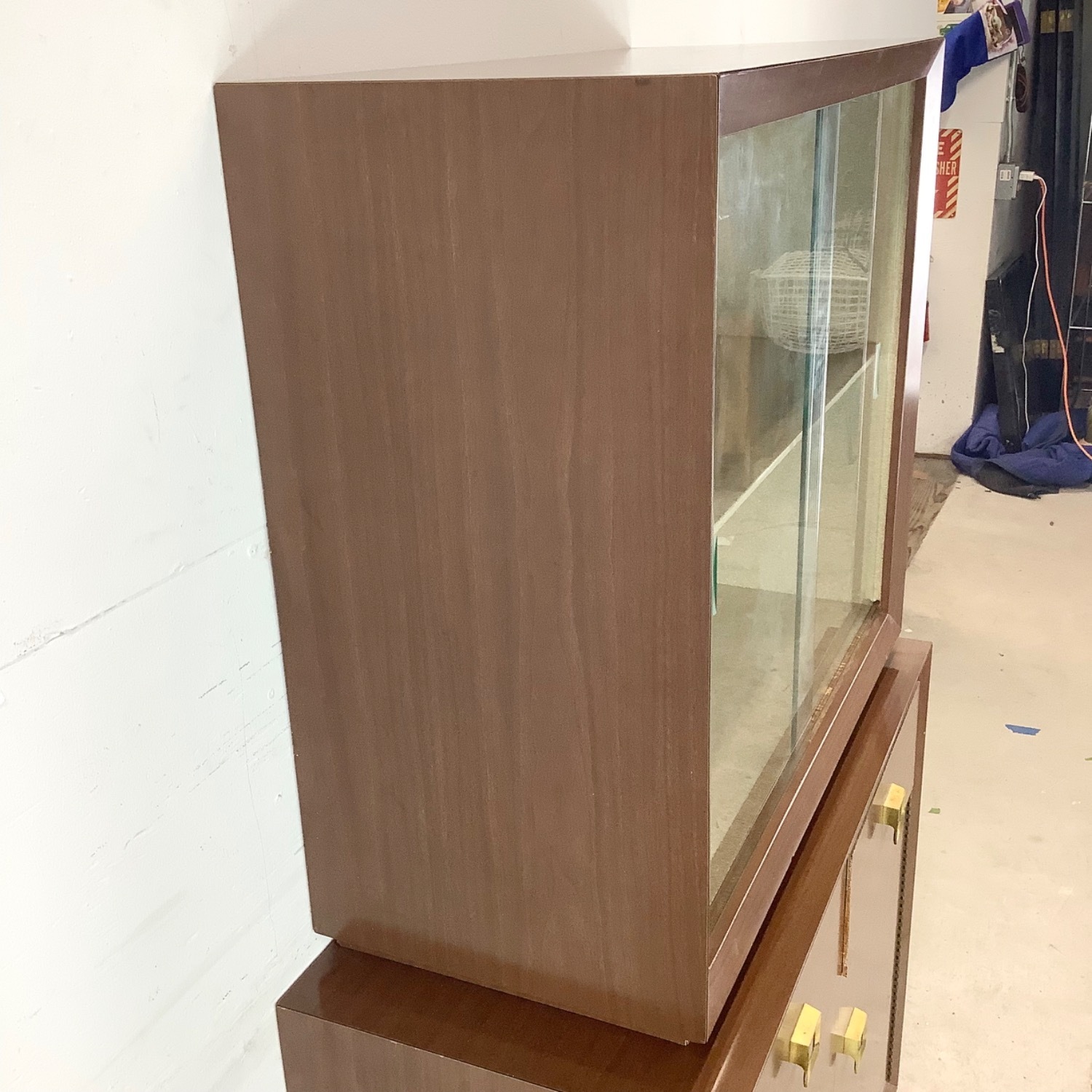 Mid-Century Modern Display Cabinet Credenza - image-7
