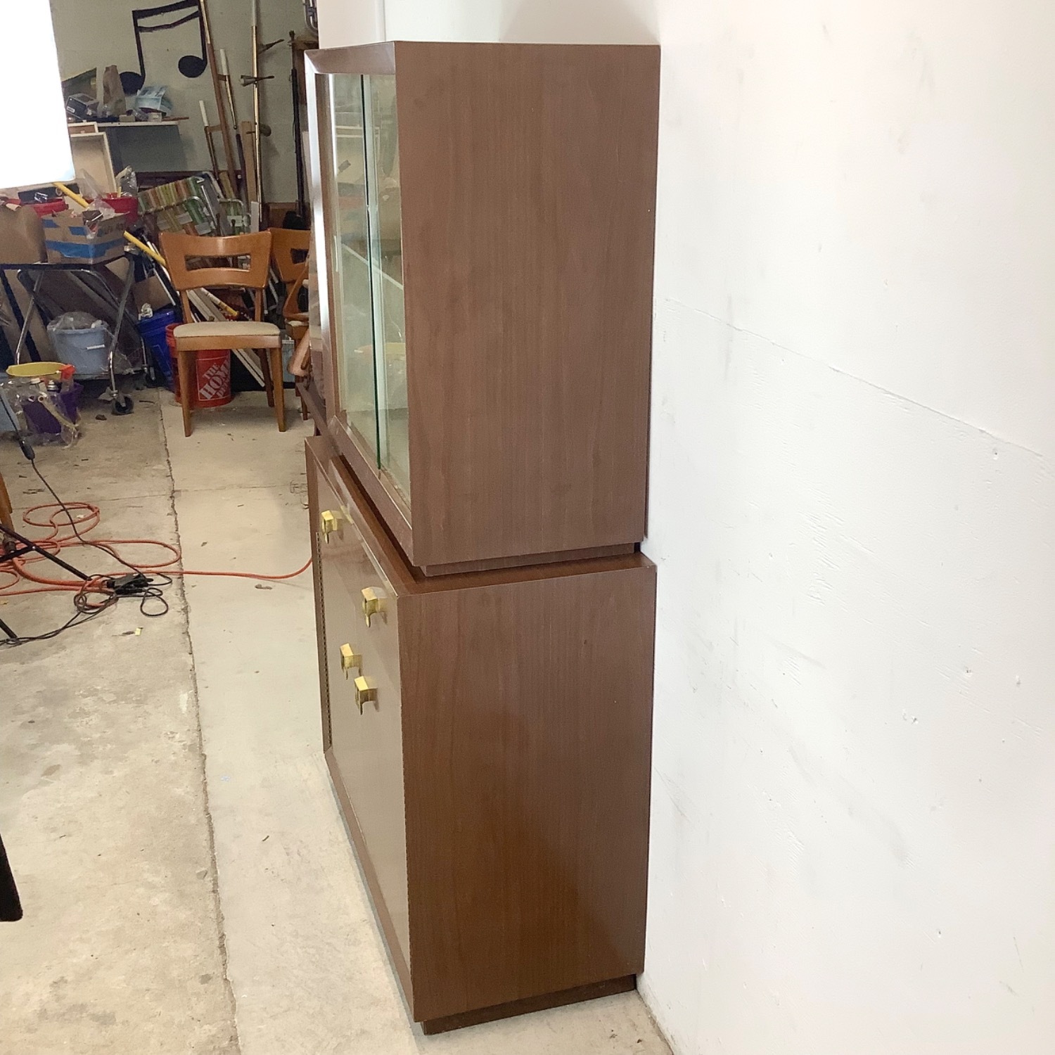 Mid-Century Modern Display Cabinet Credenza - image-3