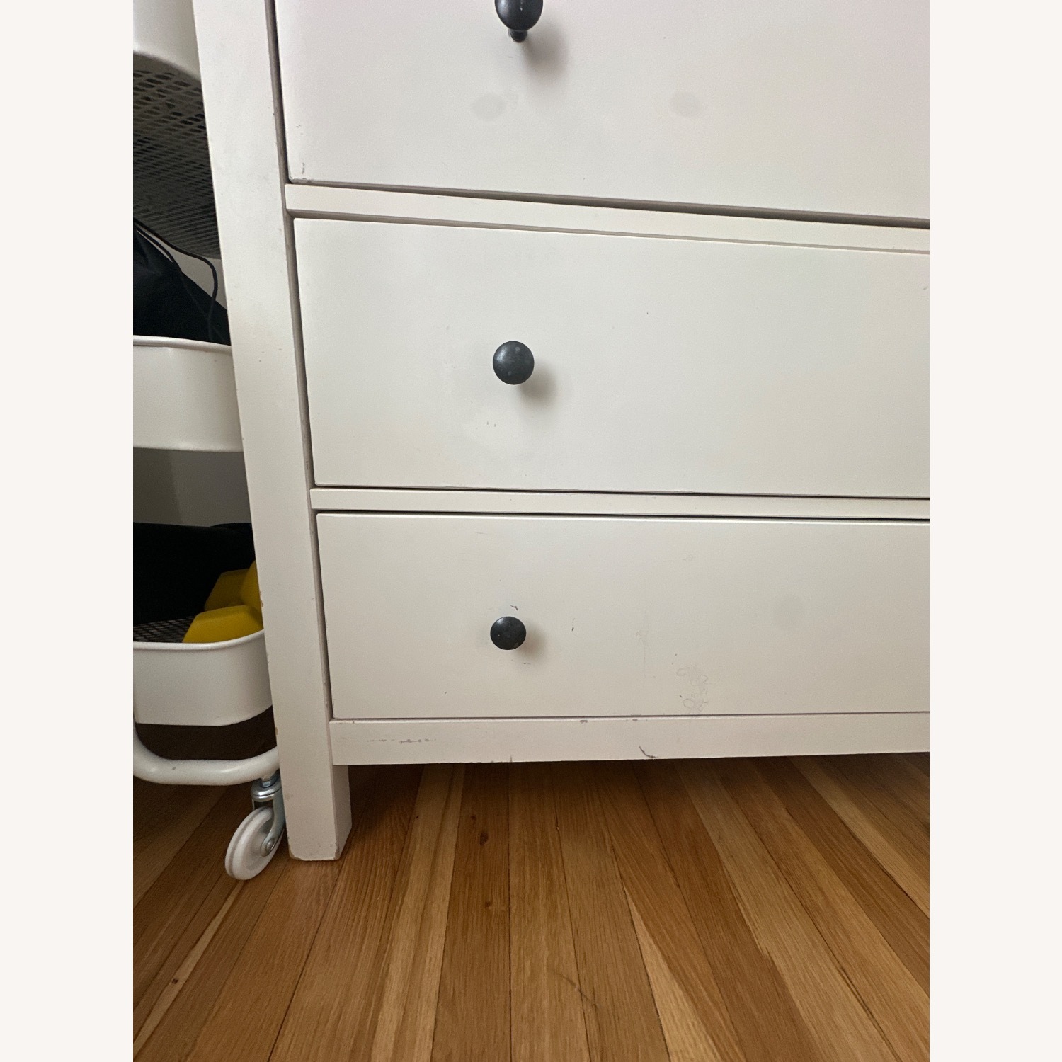 IKEA HEMNES 6-drawer Chest, White Stain - AptDeco