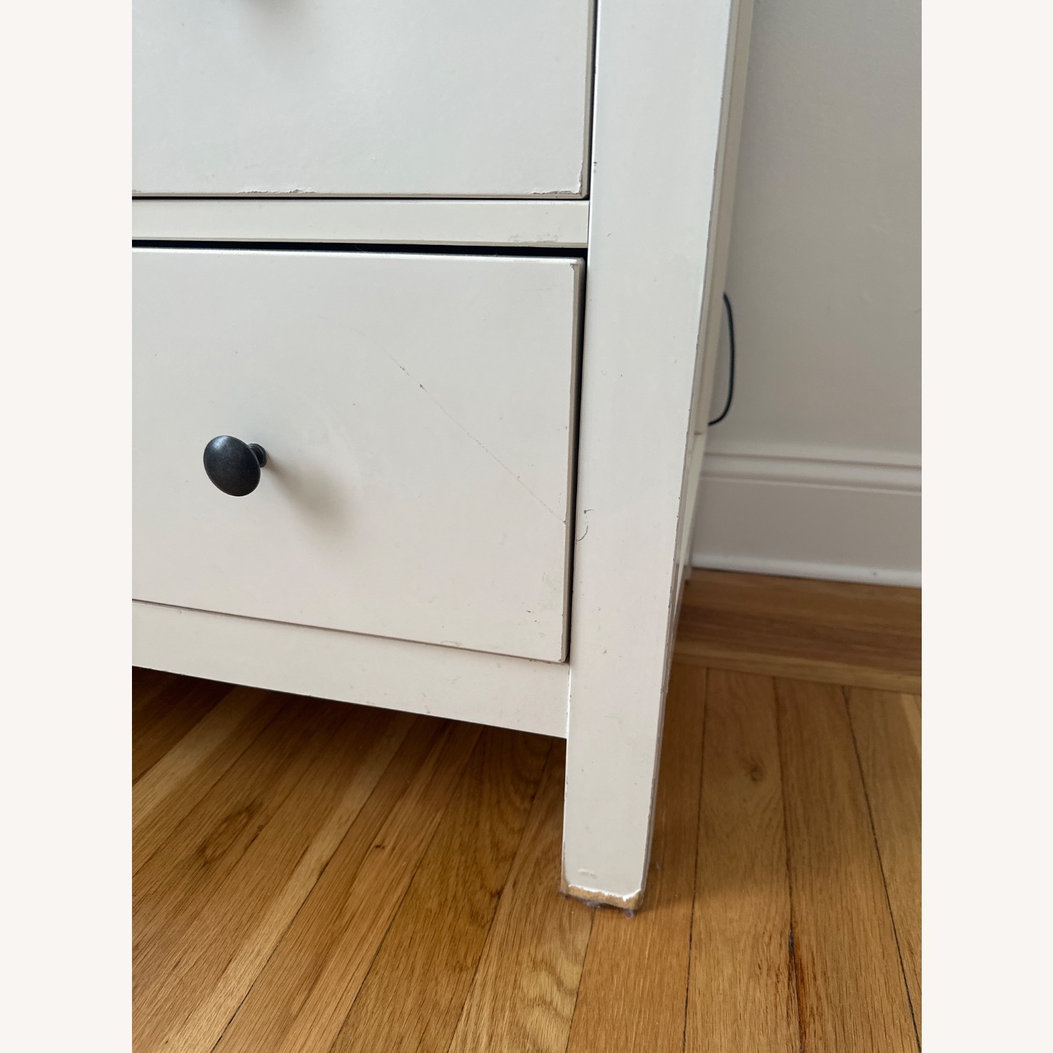 IKEA HEMNES 6-drawer Chest, White Stain - AptDeco