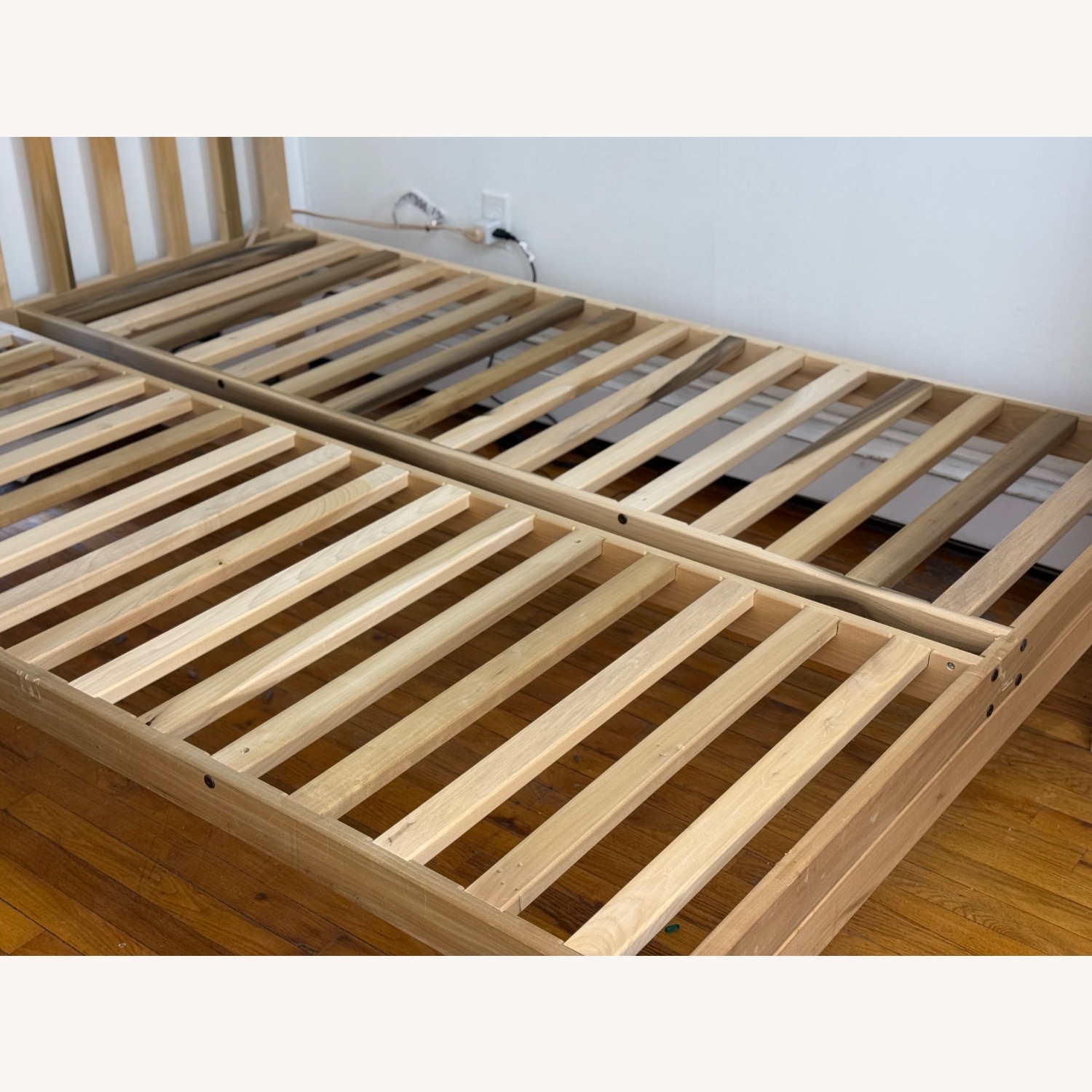 Solid Wood Queen Bed - image-4