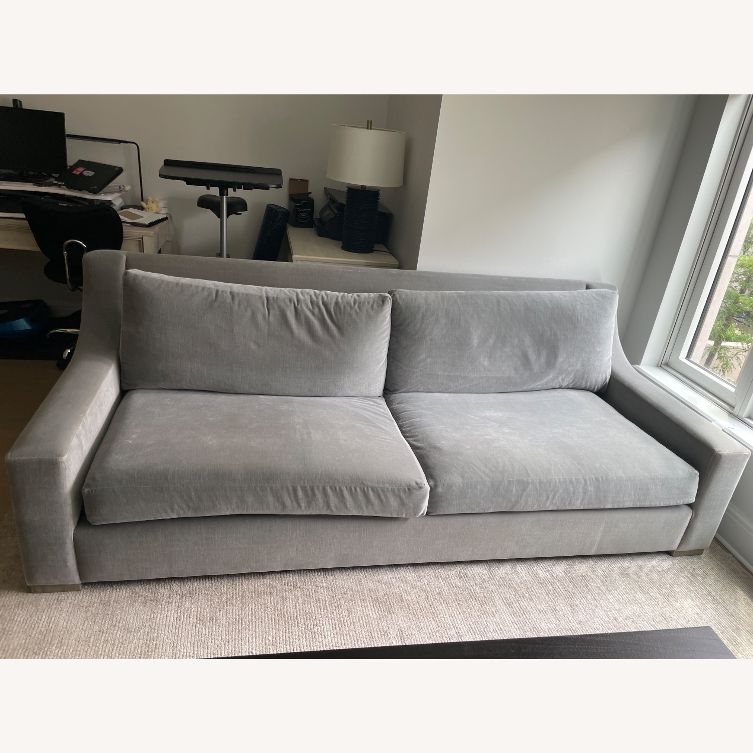 Restoration Hardware Parisian Track Luxe Sofa - image-2