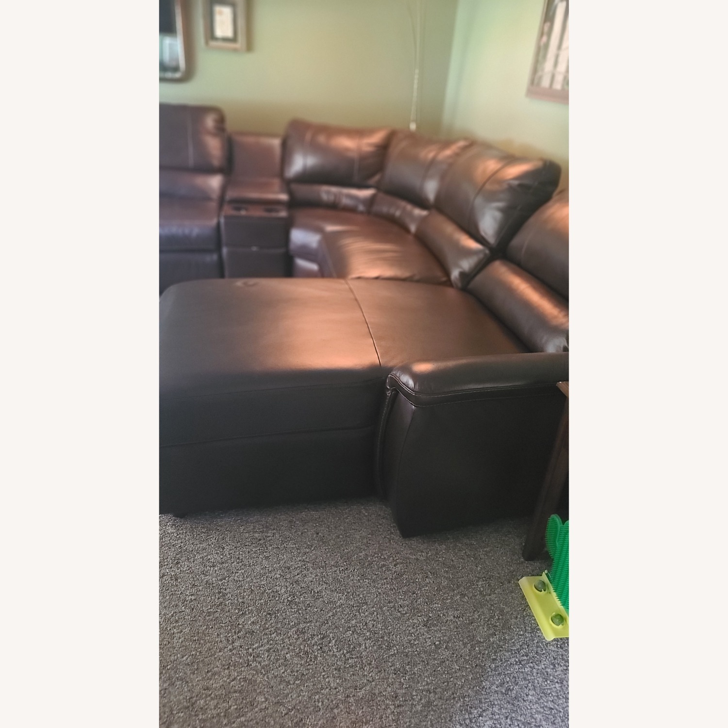 Leather Sectional Sofa - image-4