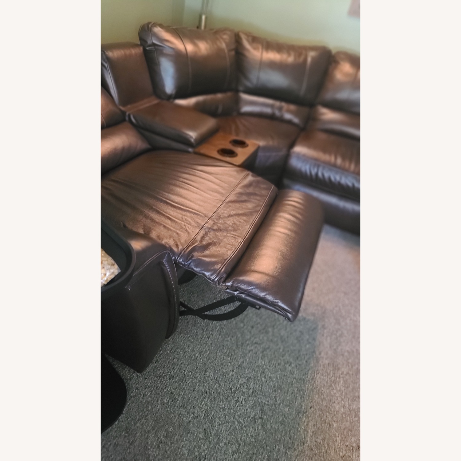 Leather Sectional Sofa - image-2