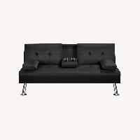 Modern Fabric Reclining Futon