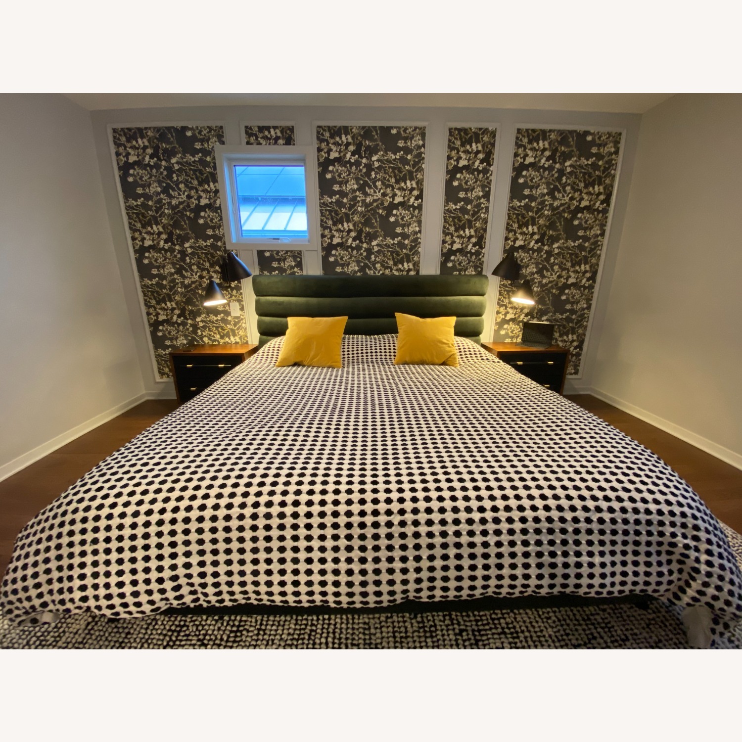 Lulu & Georgia Bailee King Size Platform Bed - image-1