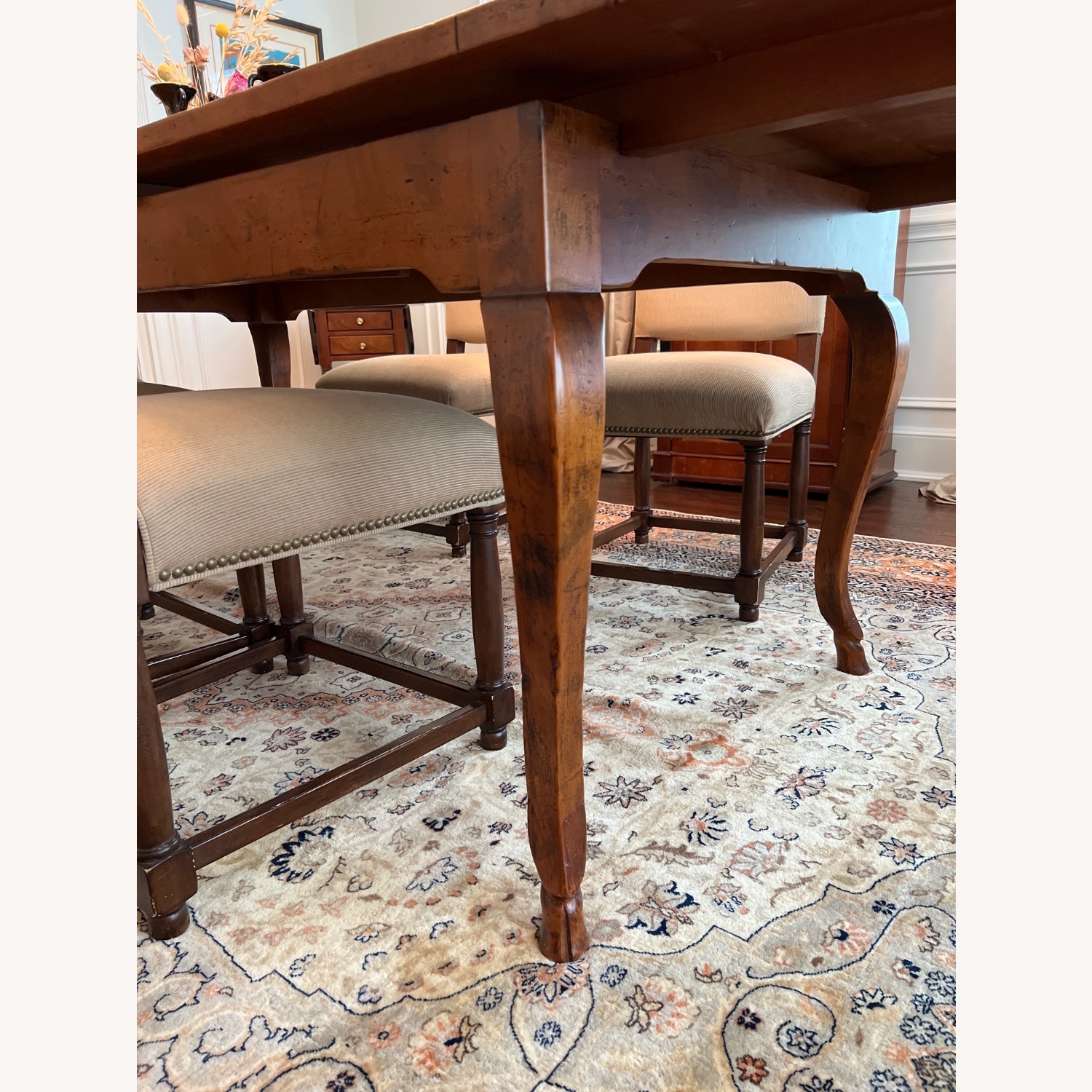 Bloomingdales Guido Zichele Expandable Dining Room Table - image-1