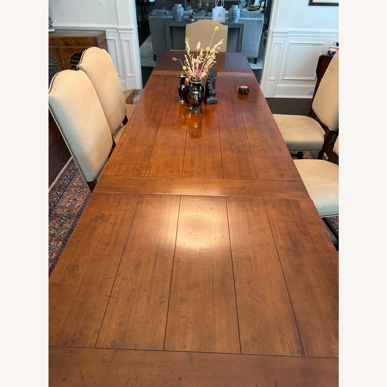 Bloomingdales Guido Zichele Expandable Dining Room Table - image-0