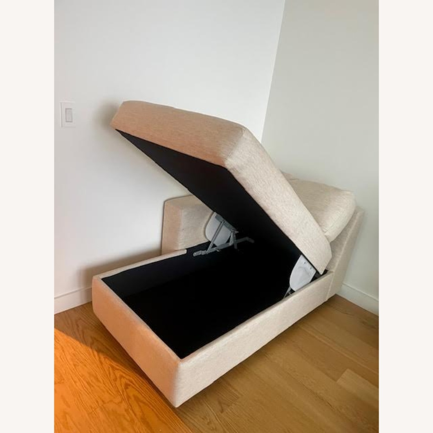 West Elm Sofa Sectional / Sleeper with Storage - image-1