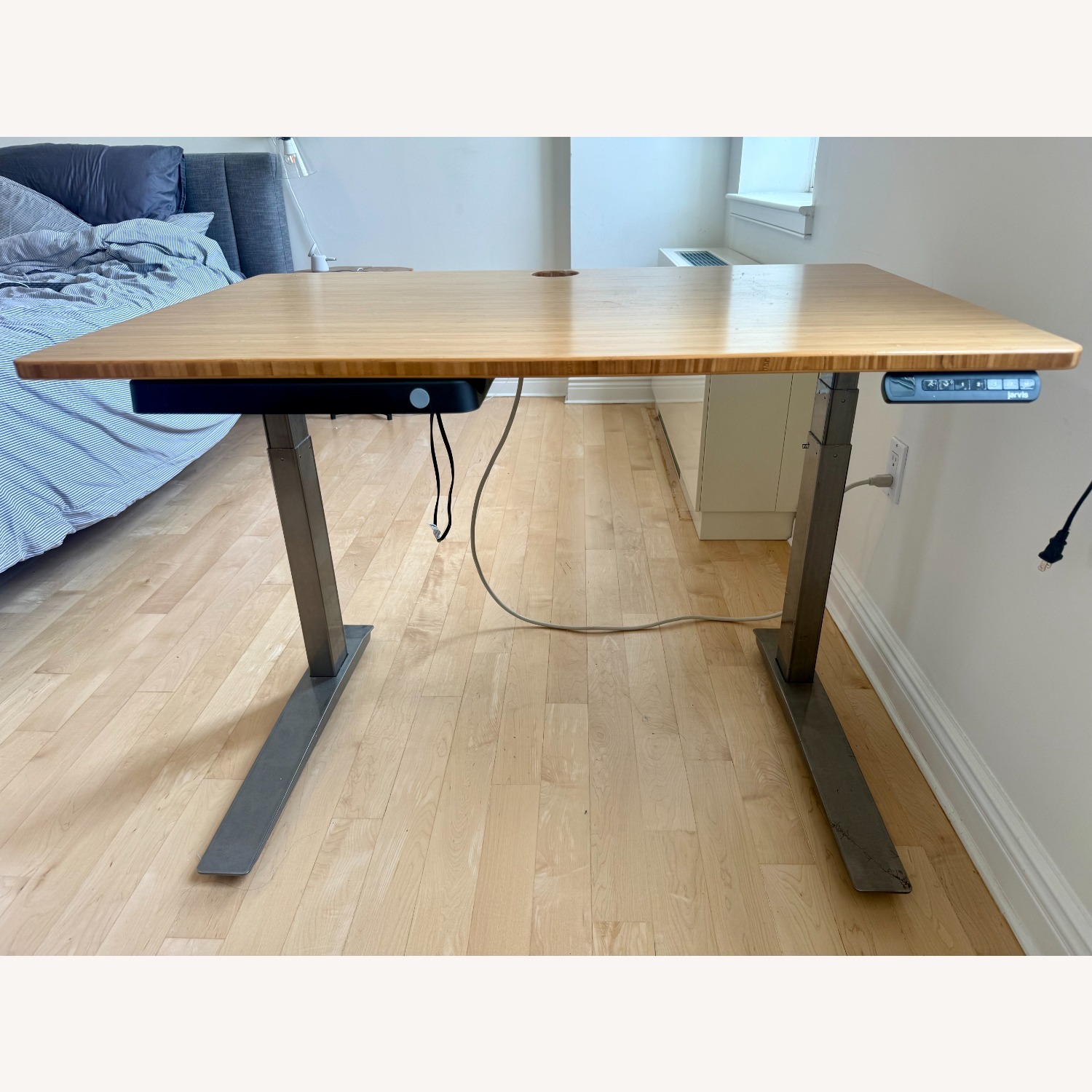 Fully Jarvis Bamboo Standing Desk with Accessories - image-2