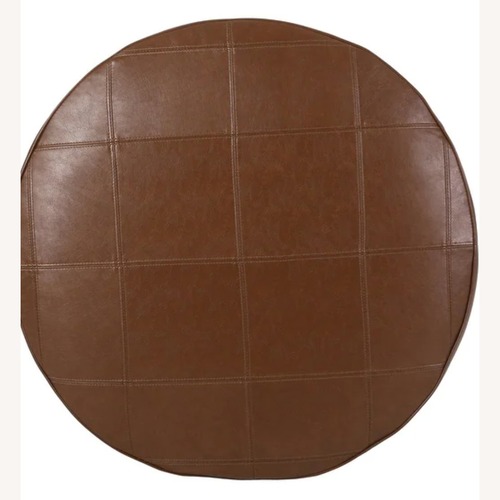 Used Faux Leather Ottoman by Christopher Knight Home for sale on AptDeco