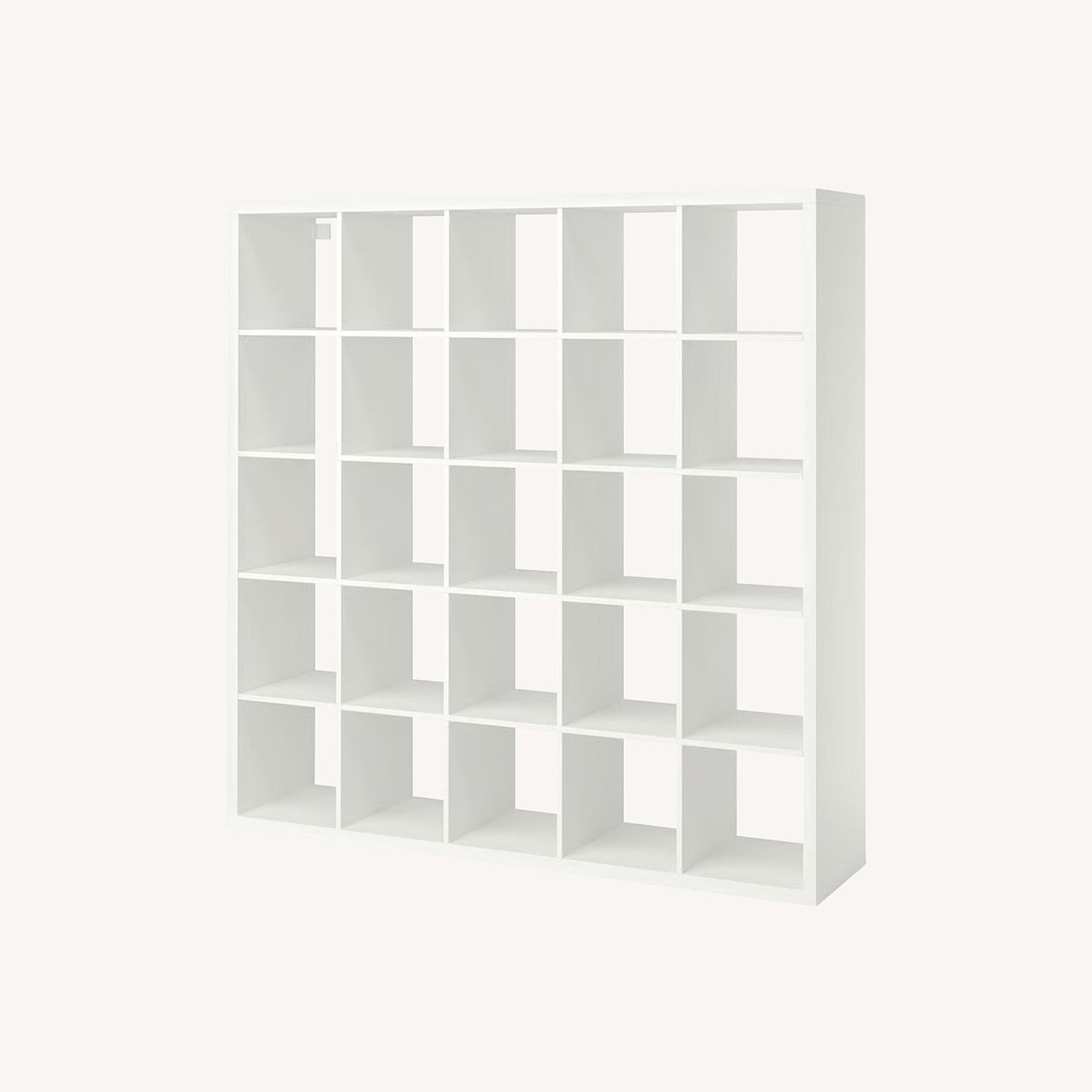 IKEA Kallax 5x5 With Drawers + Accessories - image-0