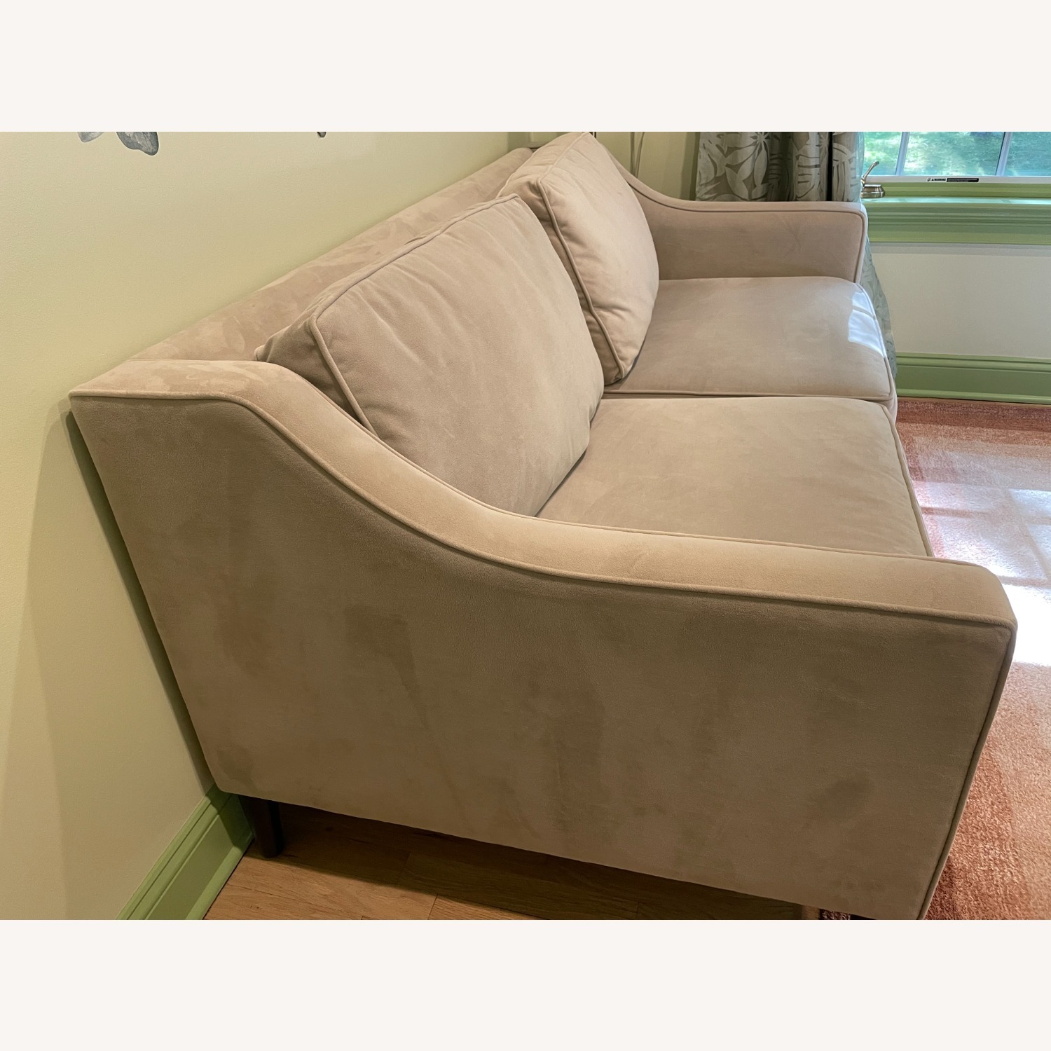 West Elm Dove Gray Paidge Sofa 73" - image-3