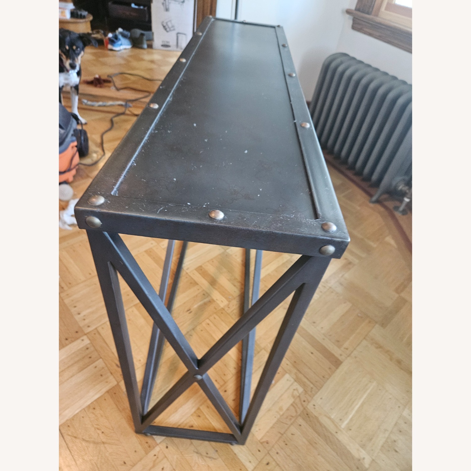 Metal Black Sofa Table or High Table - image-2