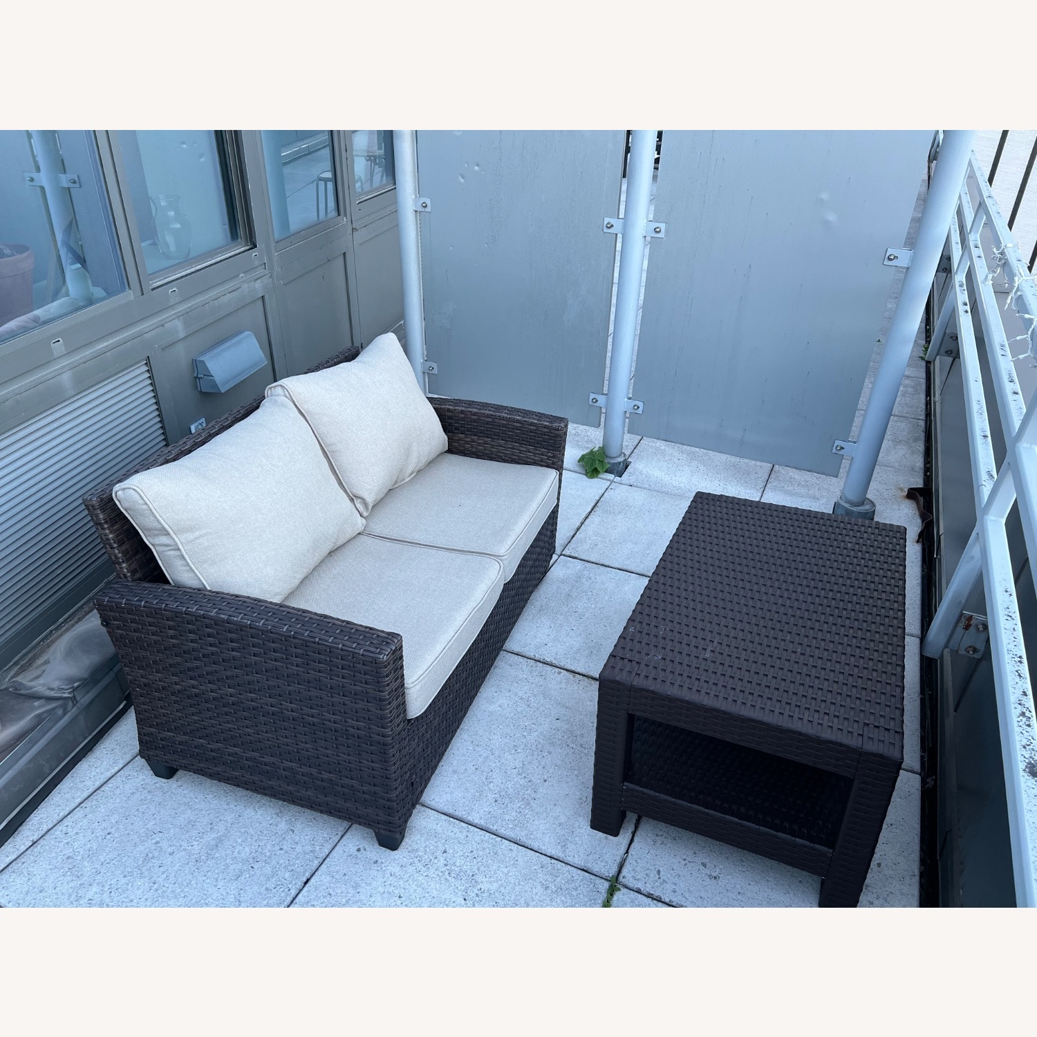 Patio Loveseat Set - image-1