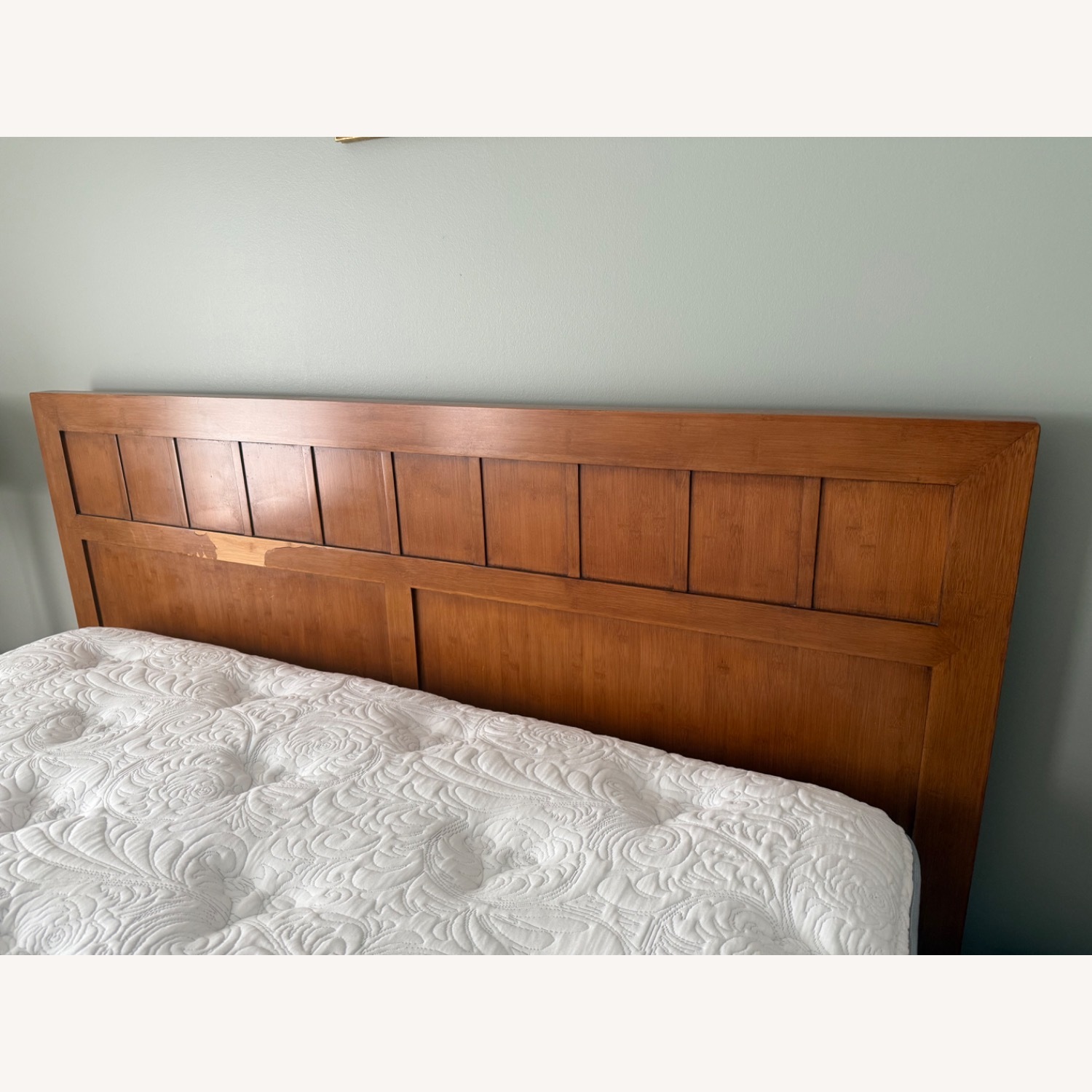 Crate & Barrel Bamboo Queen Size Bed  - image-2
